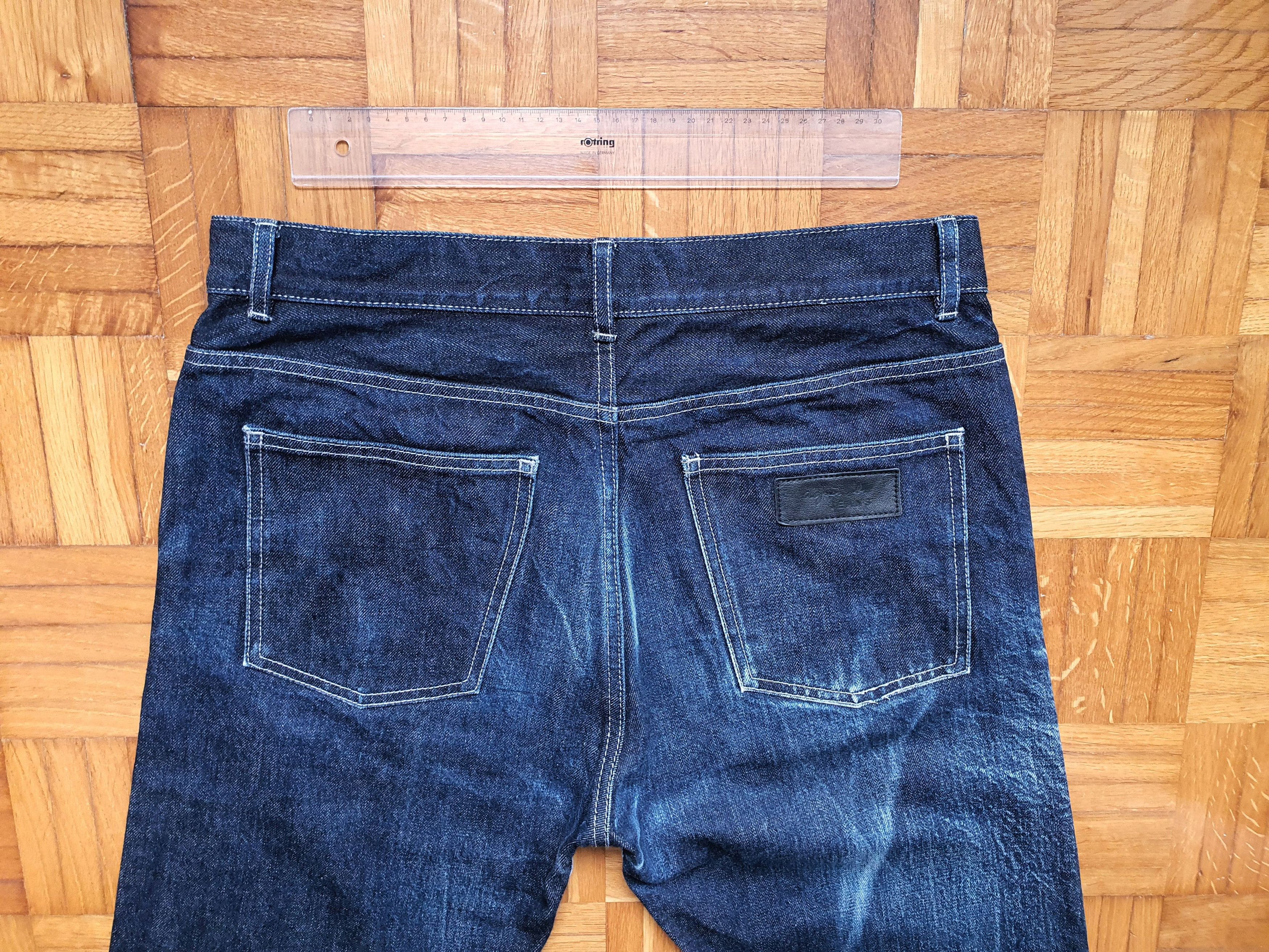agnes b. #2 Regular Selvedge Jeans (Y751KH91 E20) - Straight Size US 32 / EU 48 - 9 Thumbnail