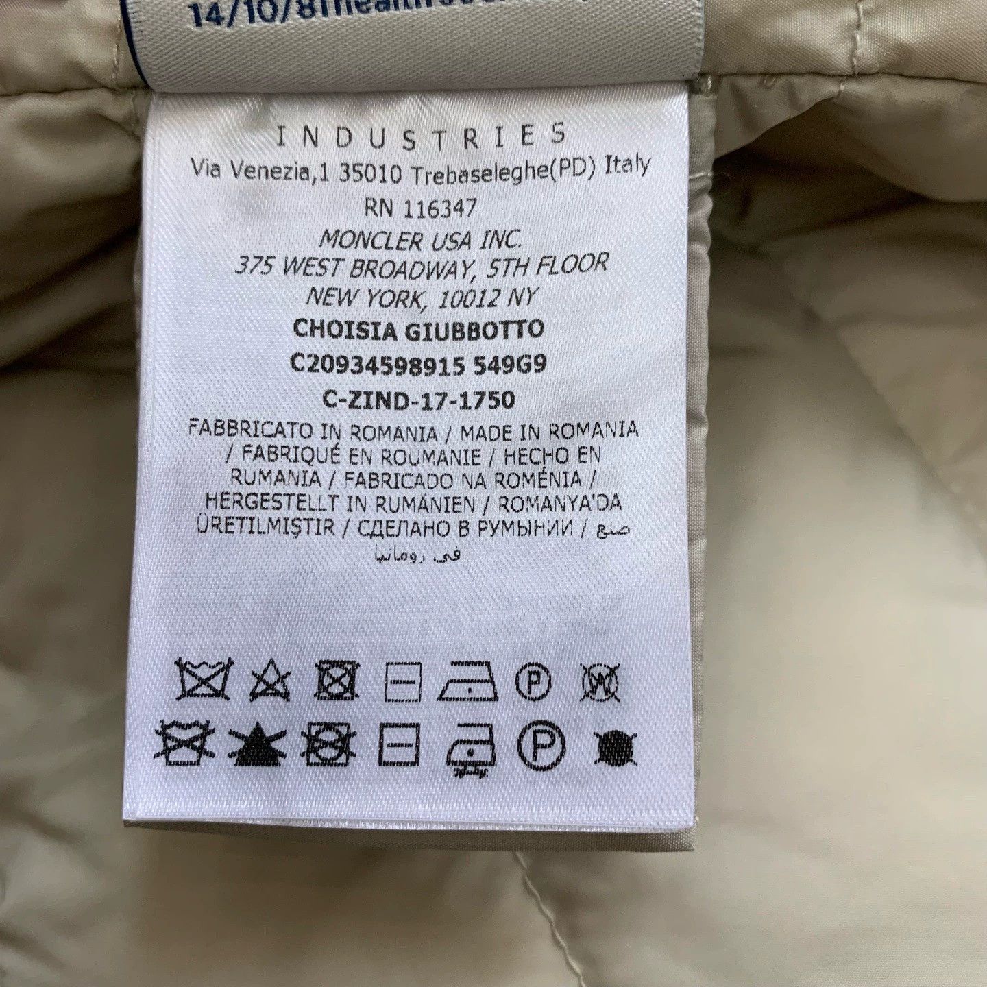 Moncler Moncler down jacket with fur collar and diagonal zipper Size M / US 6-8 / IT 42-44 - 7 Thumbnail