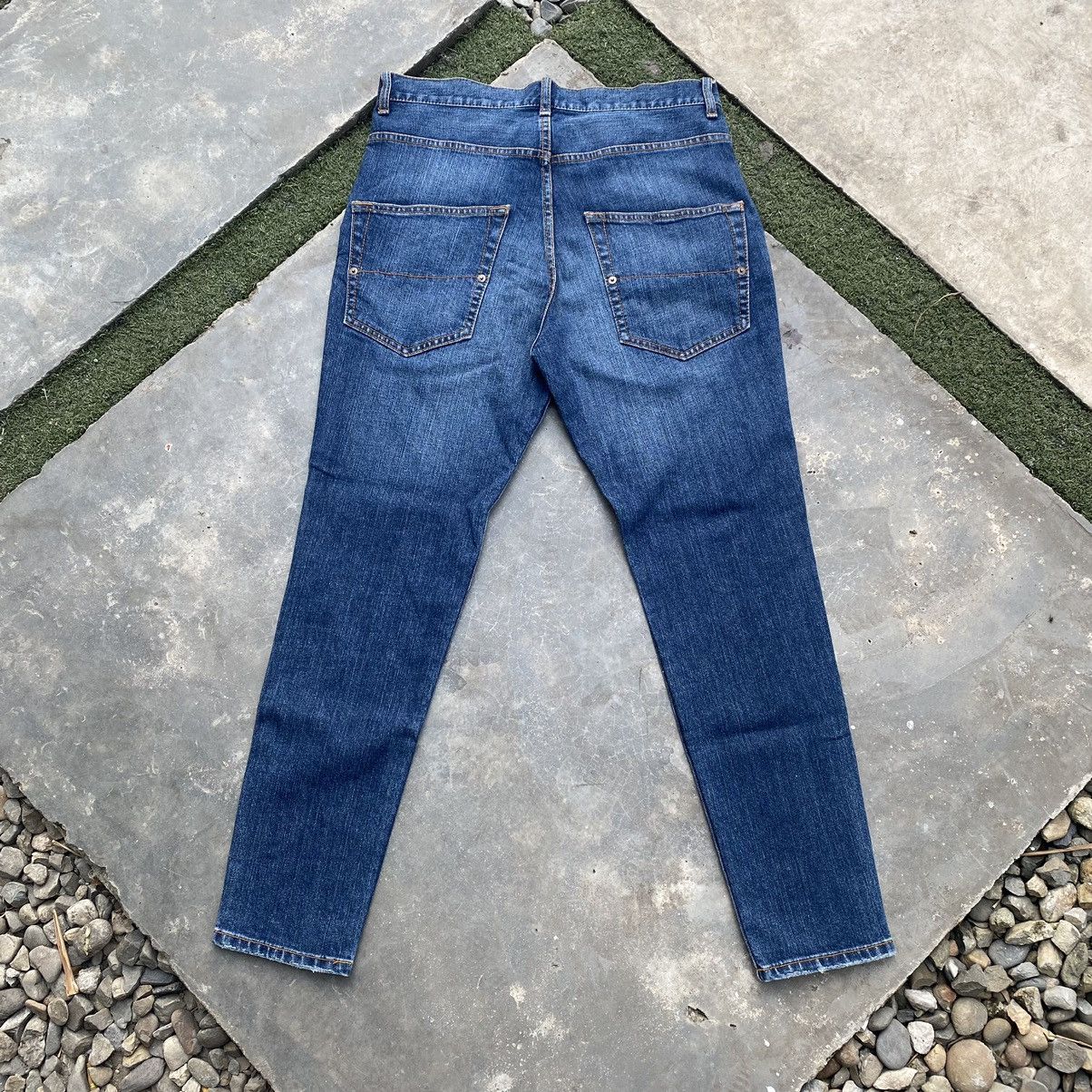 Frapbois × Issey Miyake × Japanese Brand Frapbois By Issey Miyake Chain Belt Print Blue Jeans Size US 33 - 5 Thumbnail