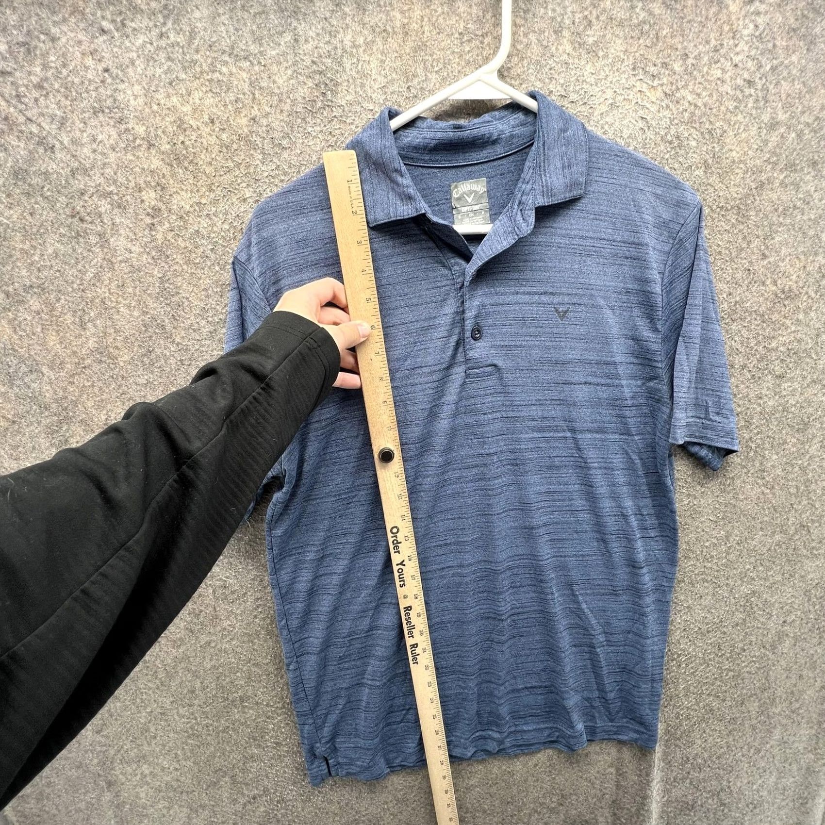 Callaway Callaway Polo Shirt Mens Small Blue Stripe Opti-Dri Golf Short Sleeve Casual Polo Shirt Mens Small Blue Stripe Opti-Dri Golf Short Sleeve Casual Size US S / EU 44-46 / 1 - 4 Thumbnail