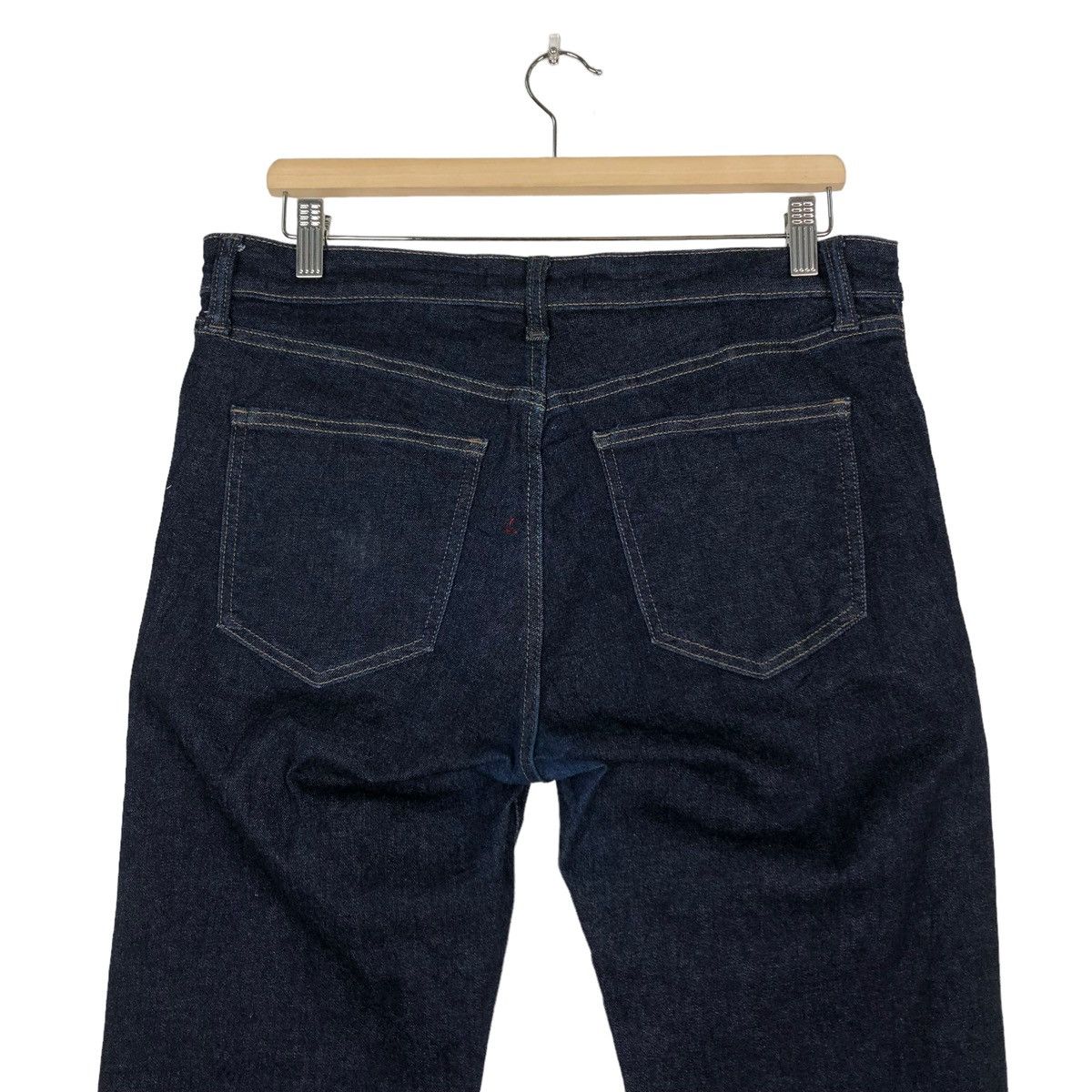 Japanese Brand 🔥VINTAGE DENIM JEANS UNIQLO ISSEY MIYAKE SELVEDGES Size 34" / US 12 / IT 48 - 9 Thumbnail