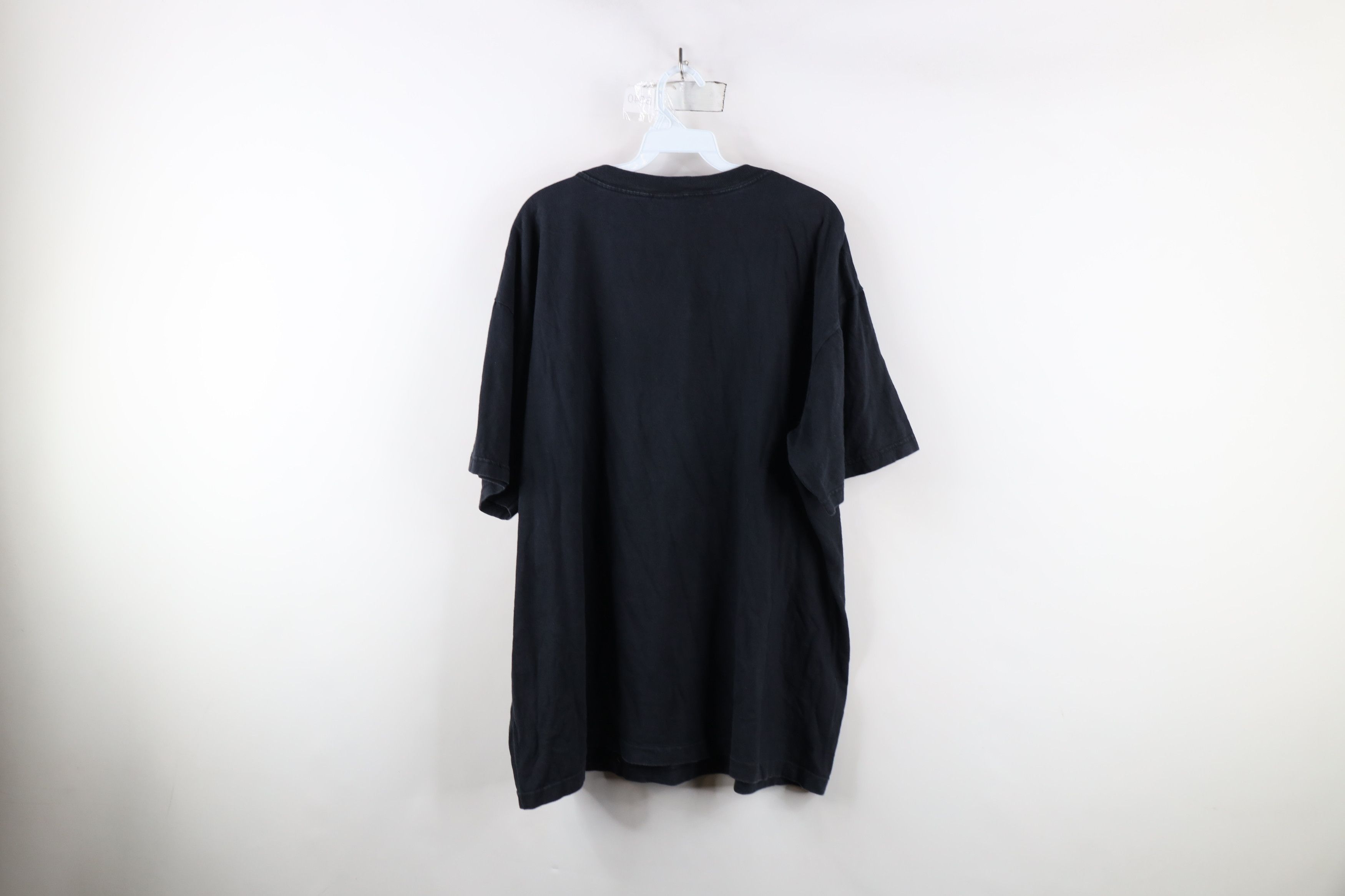 Vintage Vintage 90s Spell VOA Voice of America News T-Shirt Black Size US XL / EU 56 / 4 - 12 Thumbnail