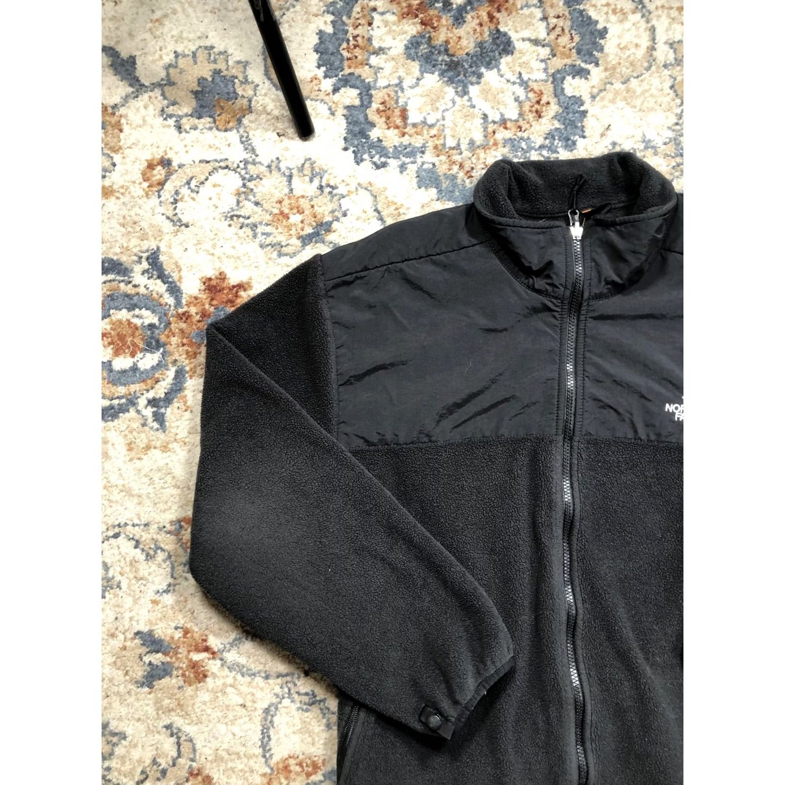 The North Face The North Face Jacket Mens L Black Fleece Full Zip Windbreaker Outdoor Size US L / EU 52-54 / 3 - 3 Thumbnail