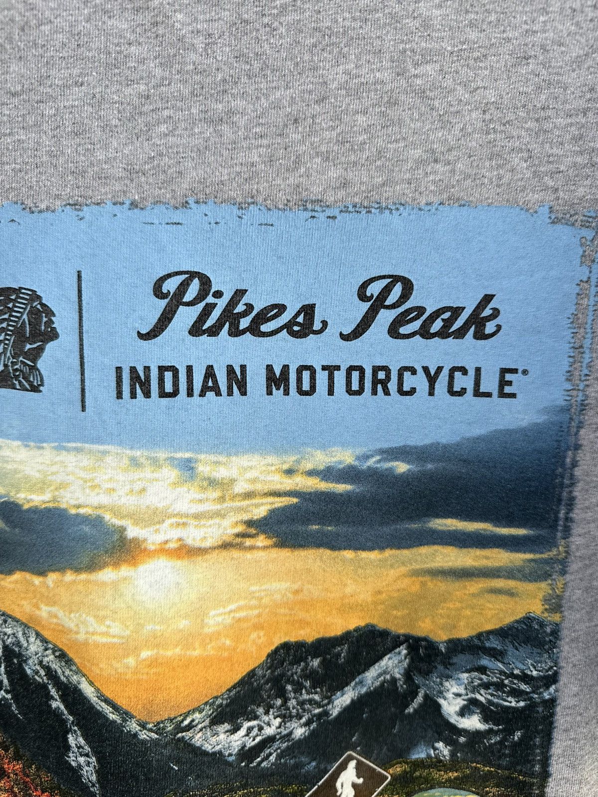 Indian Motorcycle Indian Motorcycle Piker Peak Colorado Springs Tee Size US XL / EU 56 / 4 - 4 Thumbnail