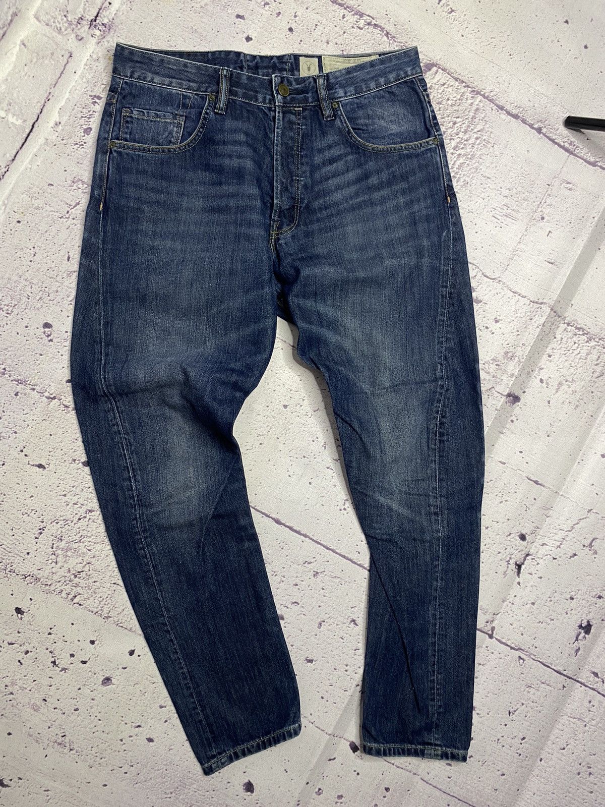 Allsaints Men's vintage streetwear Allsaints Japanese brand jeans Size US 29 - 2 Thumbnail