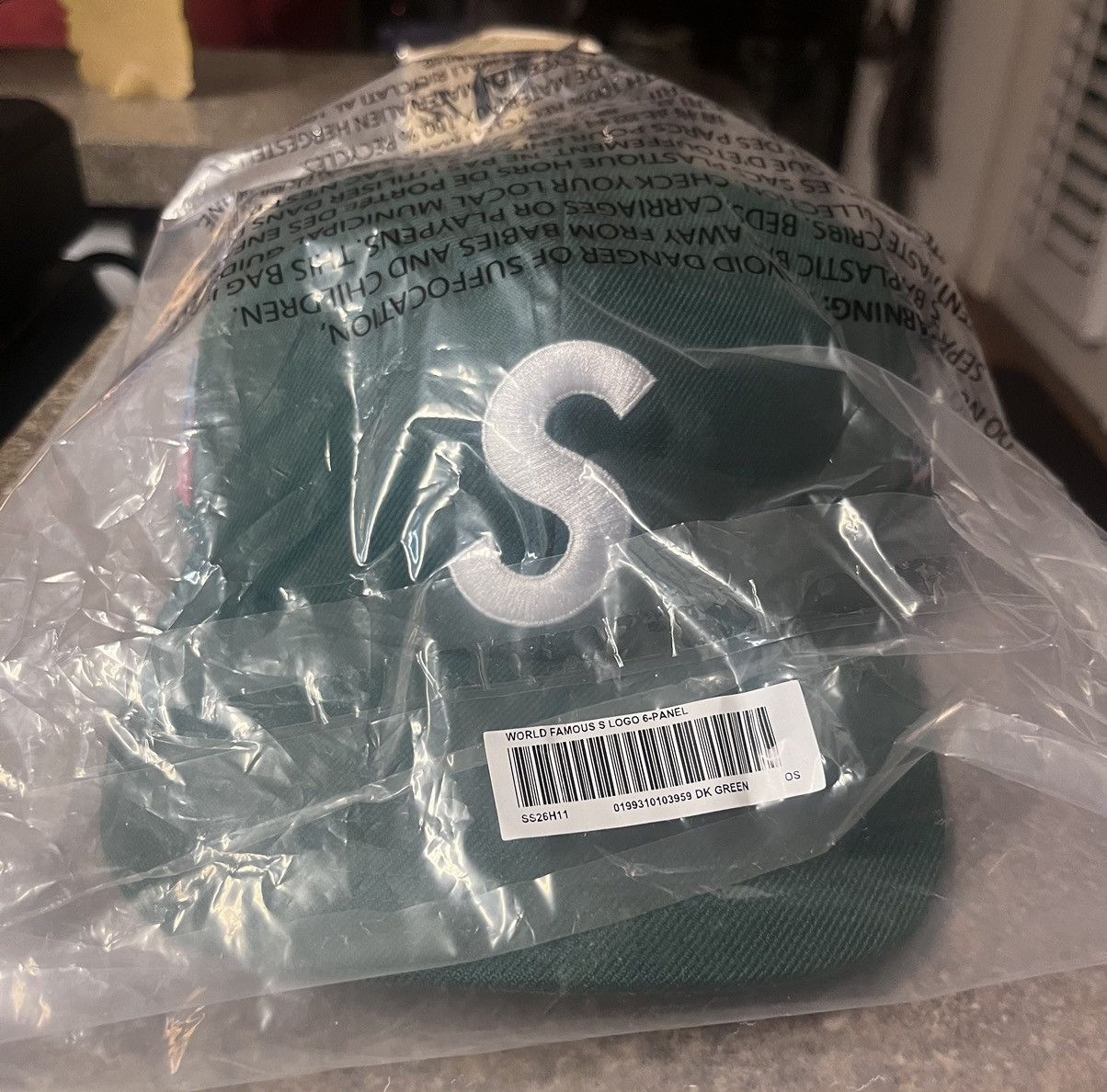 Supreme Supreme World Famous S Logo 6 Panel Hat Size ONE SIZE - 4 Thumbnail