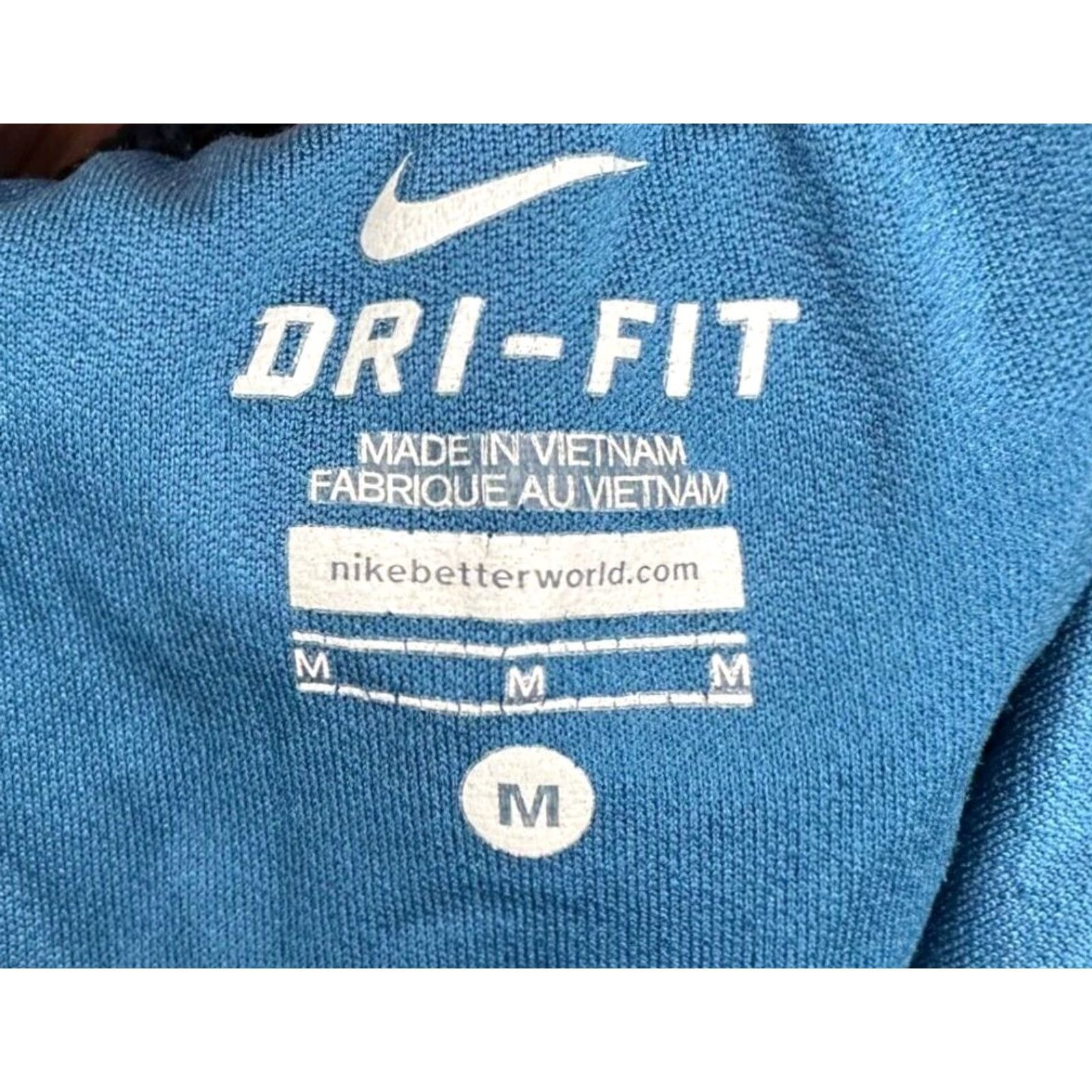 Nike Nike Shorts Womens Medium Dri-Fit Colorblock Lined Running Athletic blue gray Size 32" / US 10 / IT 46 - 4 Thumbnail