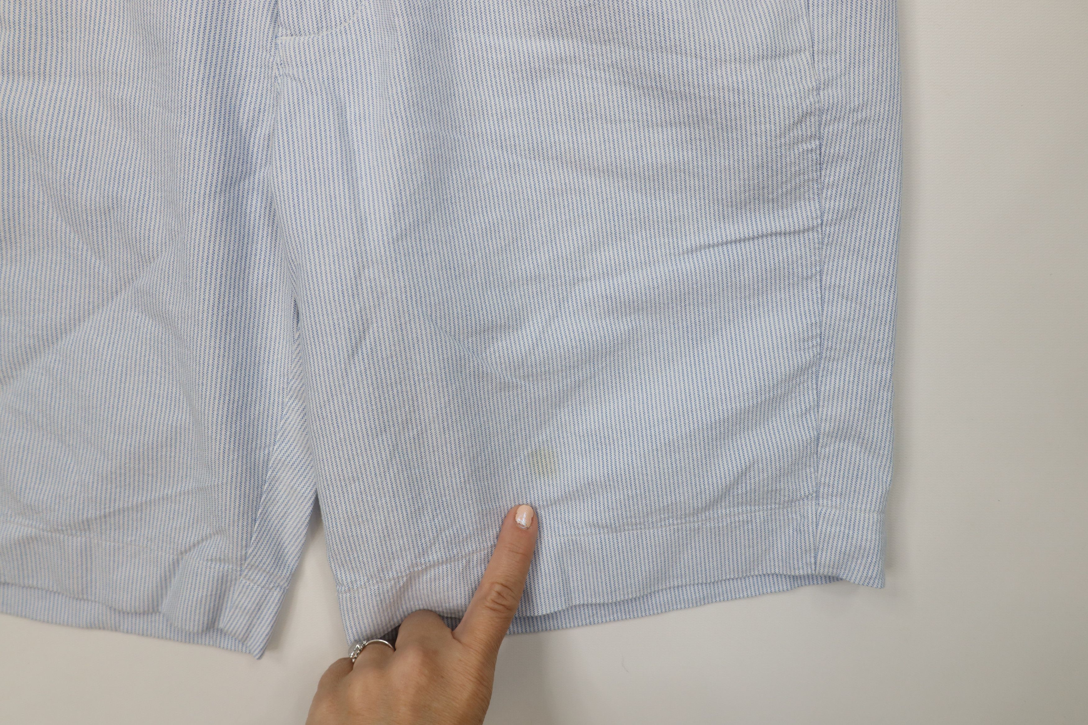 J.Crew J Crew Gramercy Above Knee Chino Golf Shorts Blue Cotton Size US 34 / EU 50 - 5 Thumbnail