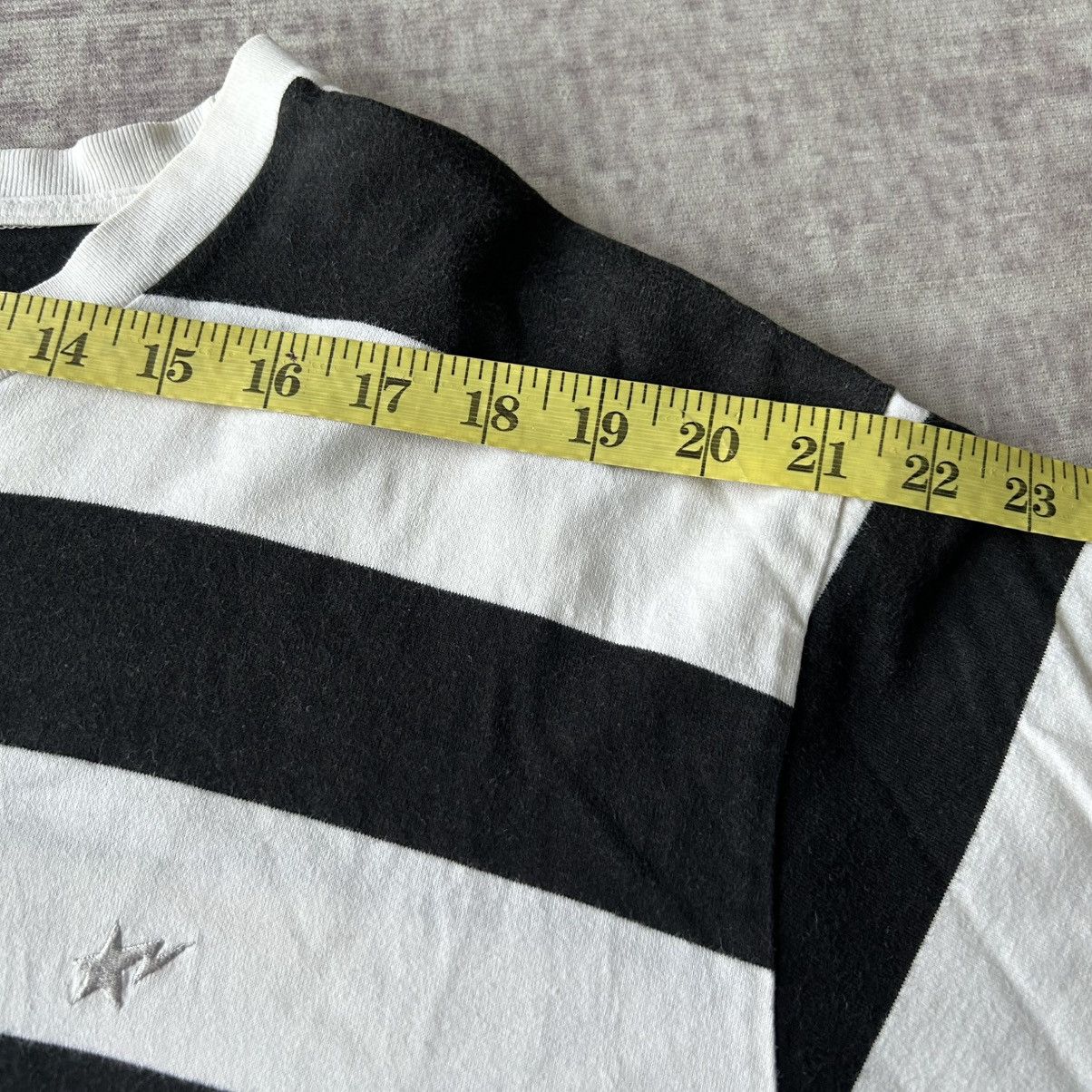 Bape Bape Star Stripe Tshirt Size US XL / EU 56 / 4 - 16 Thumbnail