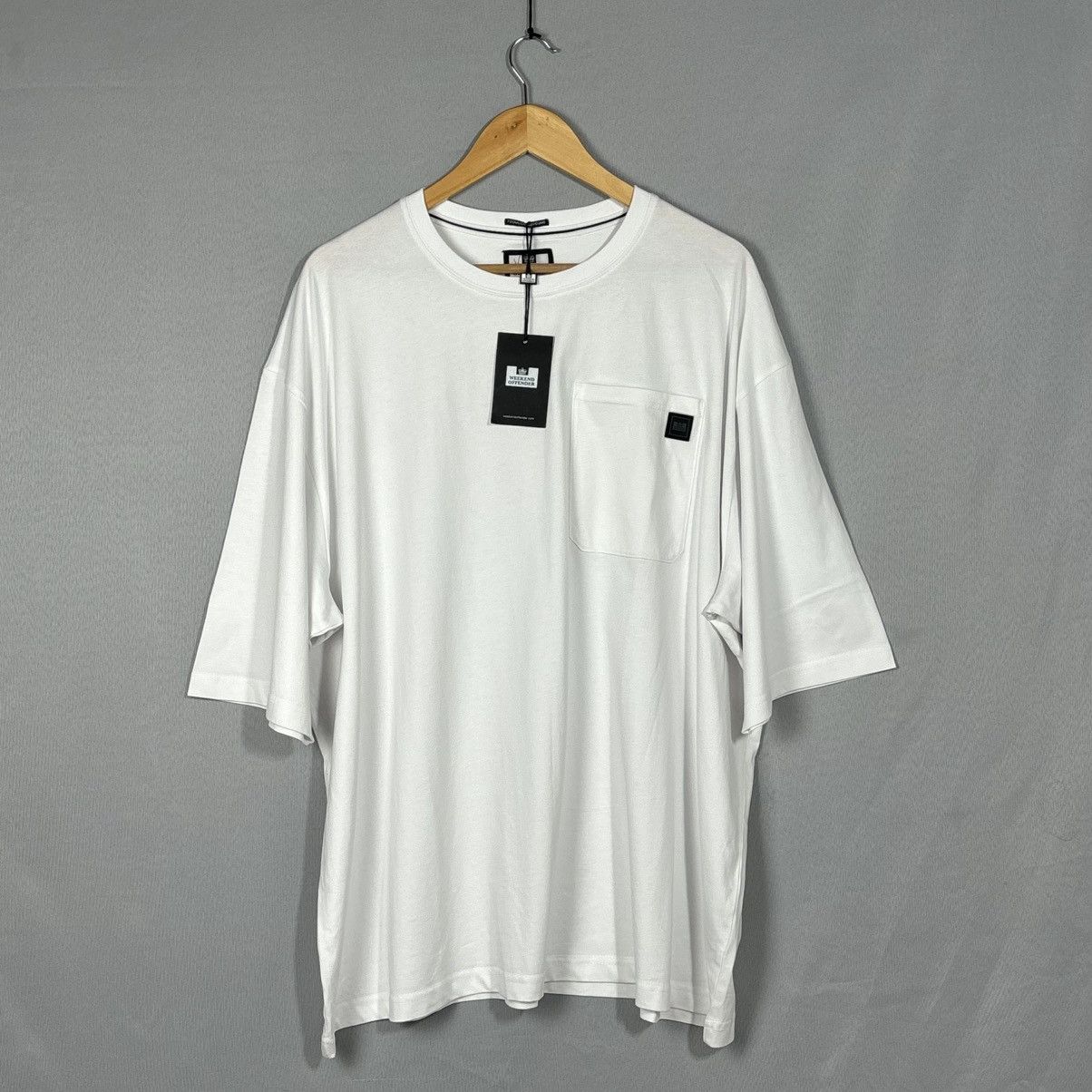 Weekend Offender Weekend Offender basic t-shirt tee white 3xl casual Size US XXL / EU 58 / 5 - 1 Thumbnail