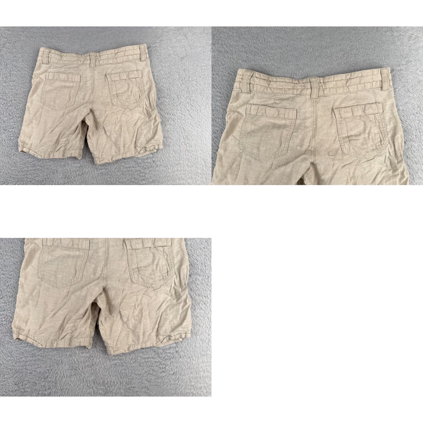 Patagonia Patagonia Shorts Women 4 Beige Hemp Cotton Blend Cargo Hiking Camp Beach 28x7 Cargo Pocket Zipper Logo Investigate? Size 27" / US 4 / IT 40 - 9 Thumbnail