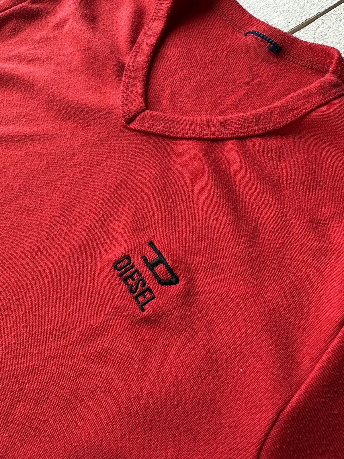 Diesel 🚨CRAZY Y2K Diesel Avant Garde VINTAGE Opium Short Sleeve Size S / US 4 / IT 40 - 4 Thumbnail