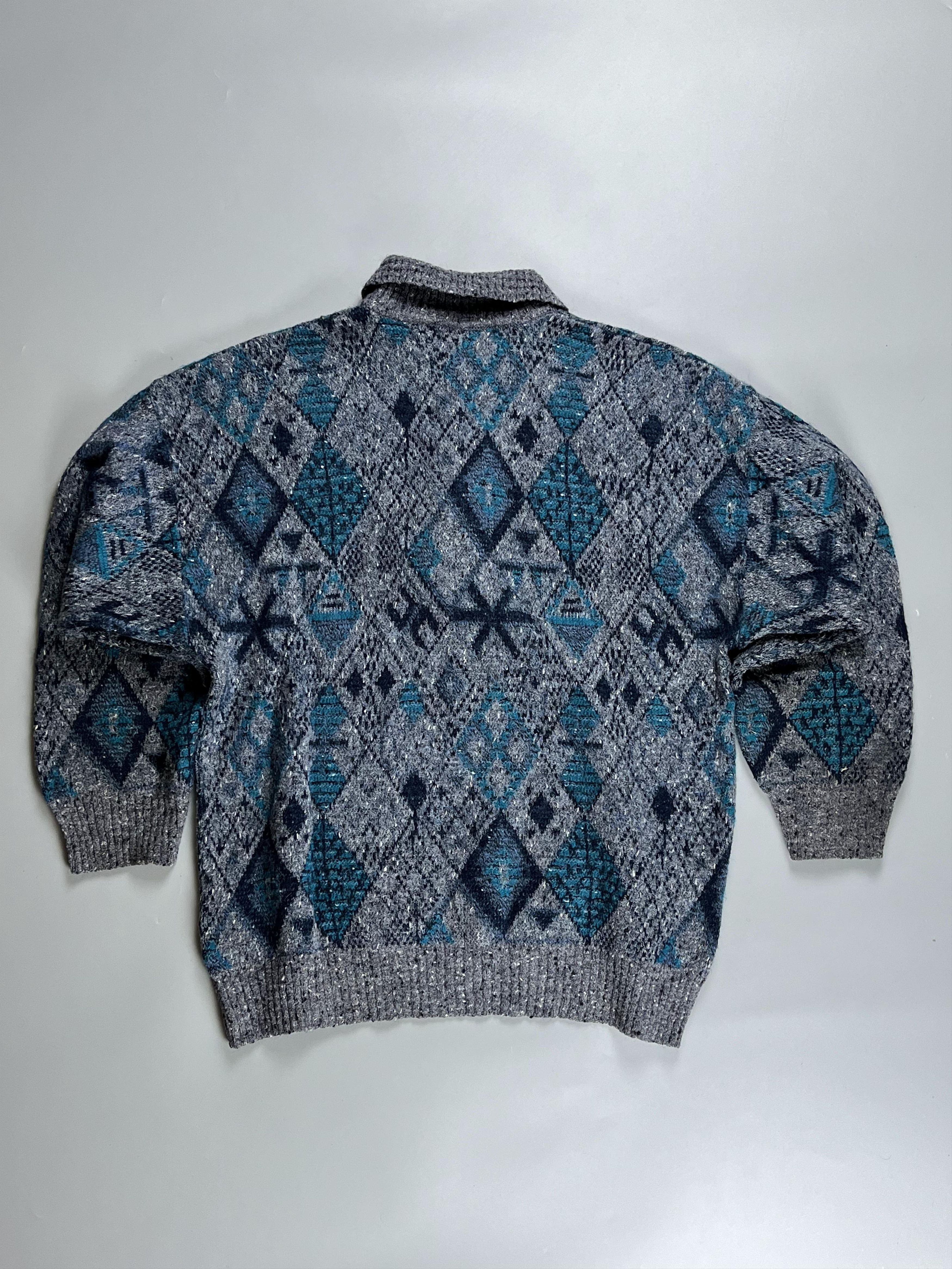 Hugo Boss × Vintage Rare Hugo Boss 90s Knited Sweater Size US L / EU 52-54 / 3 - 7 Thumbnail