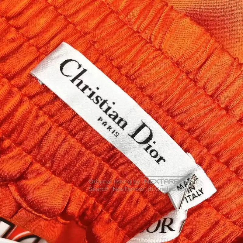 Dior Dior Orange Shorts for Women . Size 28" / US 6 / IT 42 - 4 Thumbnail