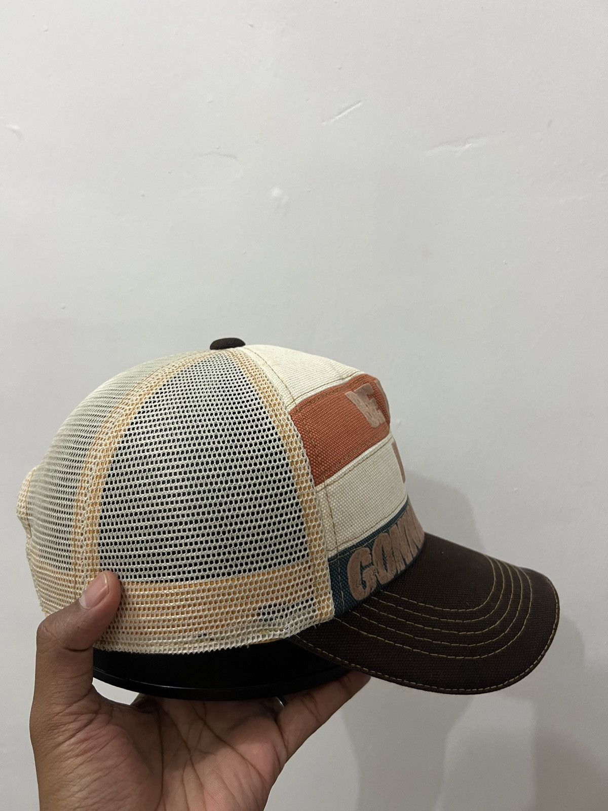 If Six Was Nine Be Bold with Gonna Be Rainy Trucker Hat Size ONE SIZE - 4 Thumbnail