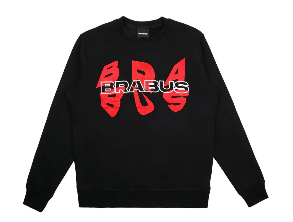 Other Brabus Warped Logo Crewneck Sweater size Small Size US S / EU 44-46 / 1 - 7 Thumbnail
