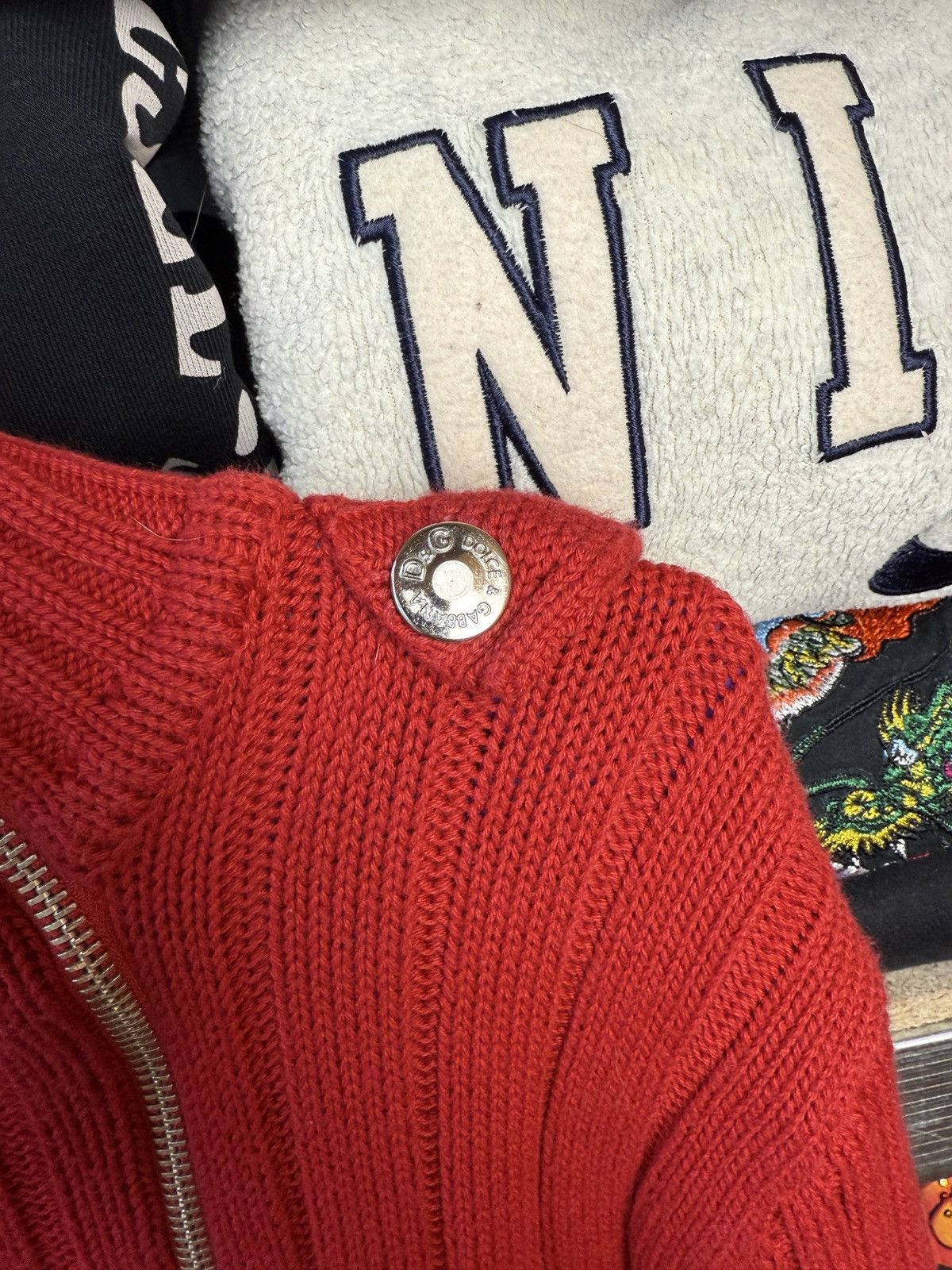 Dolce & Gabbana × Vintage Vintage Dolce & Gabbana Sweater Muhammad Ali Full Zip Size US XL / EU 56 / 4 - 7 Thumbnail