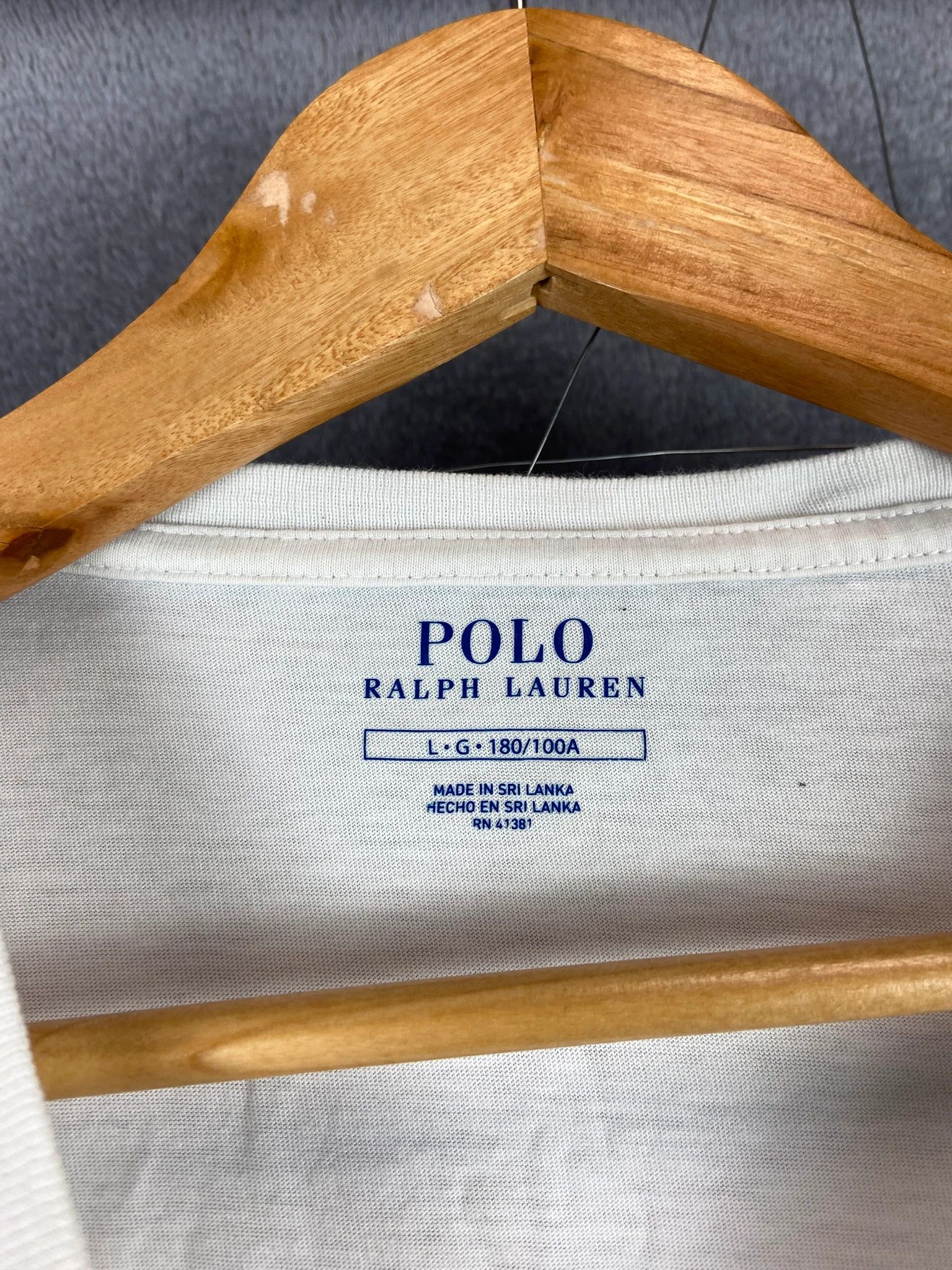 Ralph Lauren Ralph Lauren Big Spellout Logo Tee White L Size US L / EU 52-54 / 3 - 3 Thumbnail