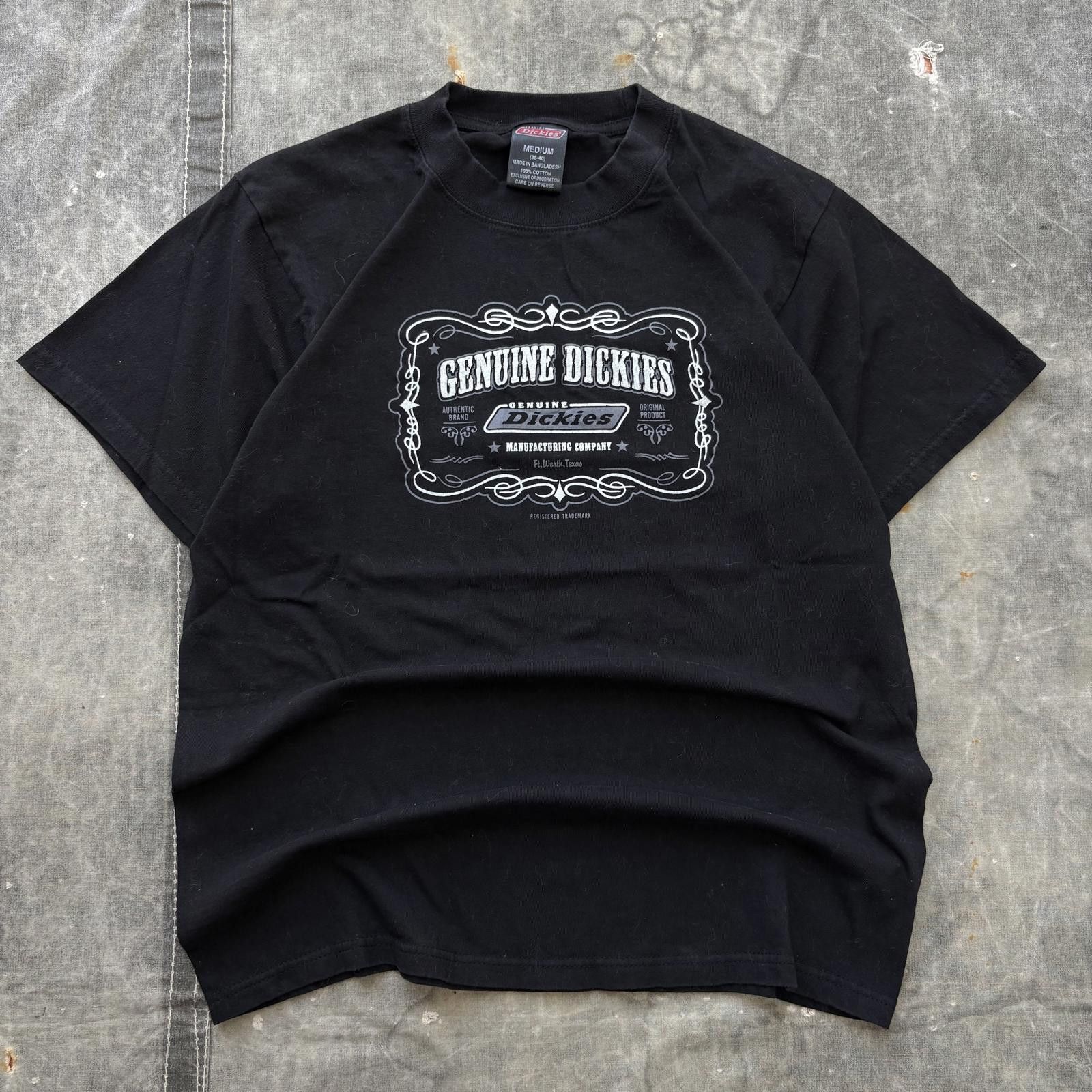 Dickies Vintage Y2K Black Dickies Graphic Skater Grunge Shirt Size US M / EU 48-50 / 2 - 1 Thumbnail