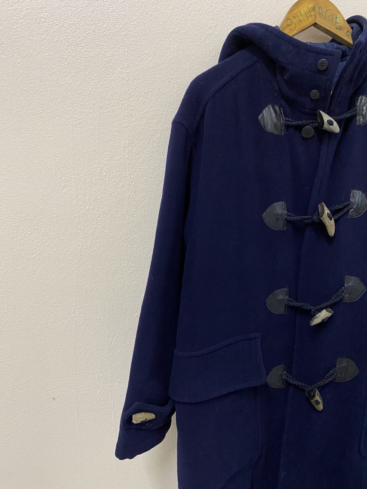 Issey Miyake RARE 🔥 I.S. Issey Miyake Navy Wool Duffle Coat Quilted Liner Size US M / EU 48-50 / 2 - 5 Thumbnail