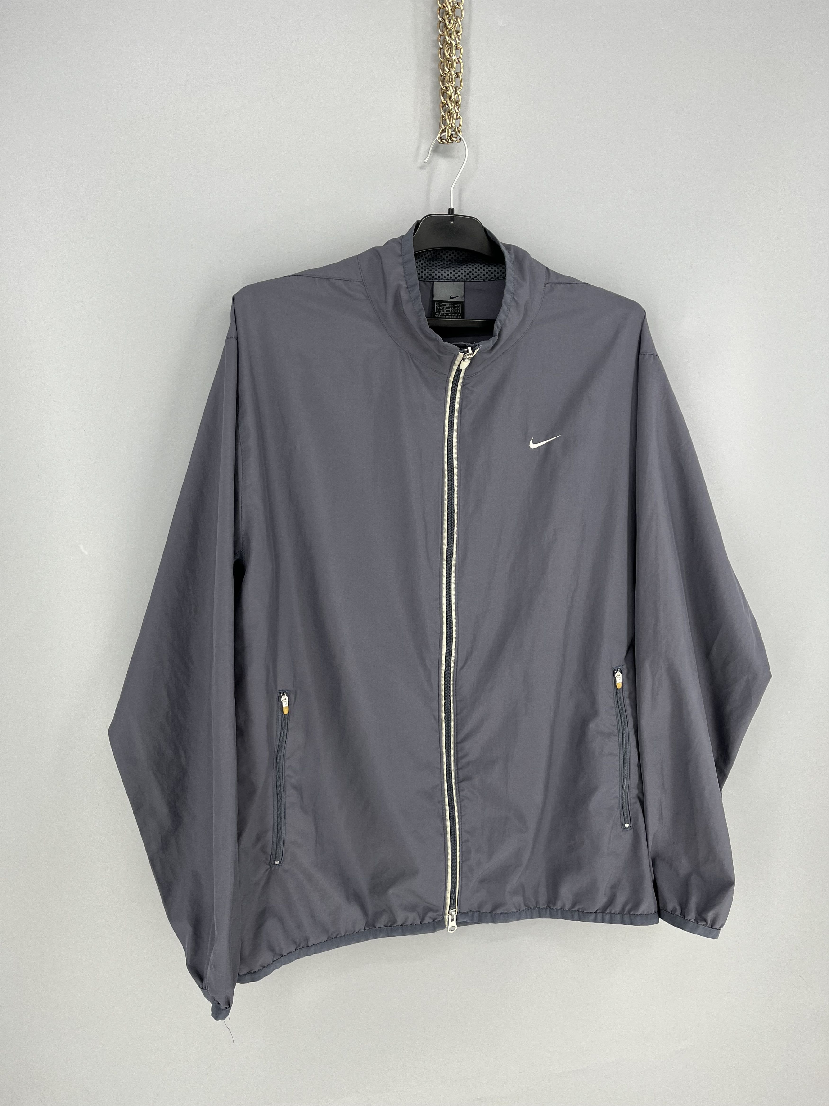 Nike Vintage Y2K Nike Drill jacket Retro Archive 2000s Size US L / EU 52-54 / 3 - 2 Thumbnail