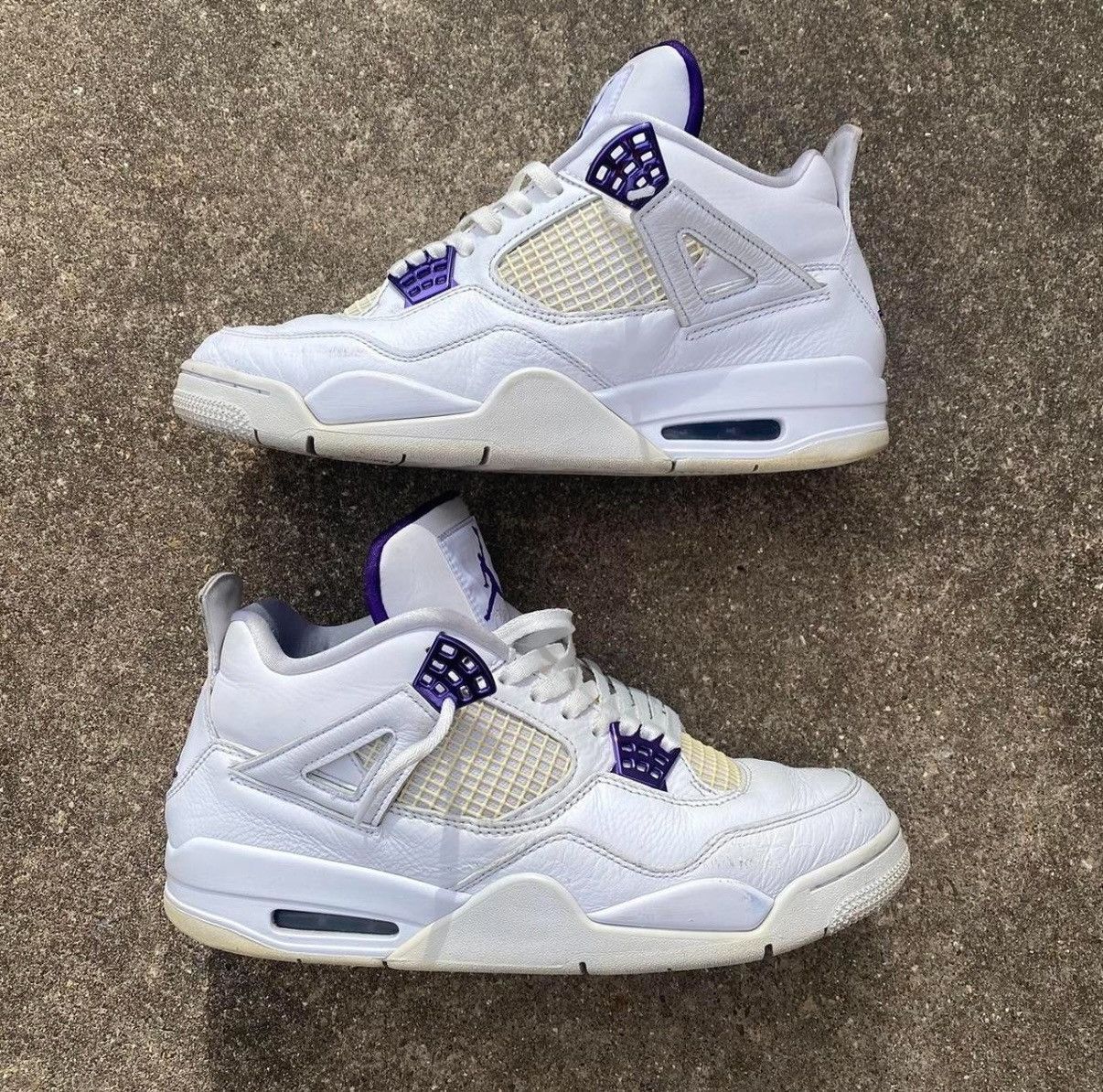 Jordan Brand Jordan 4 Metallic Purple (NO BOX) Size US 10 / EU 43 - 1 Thumbnail