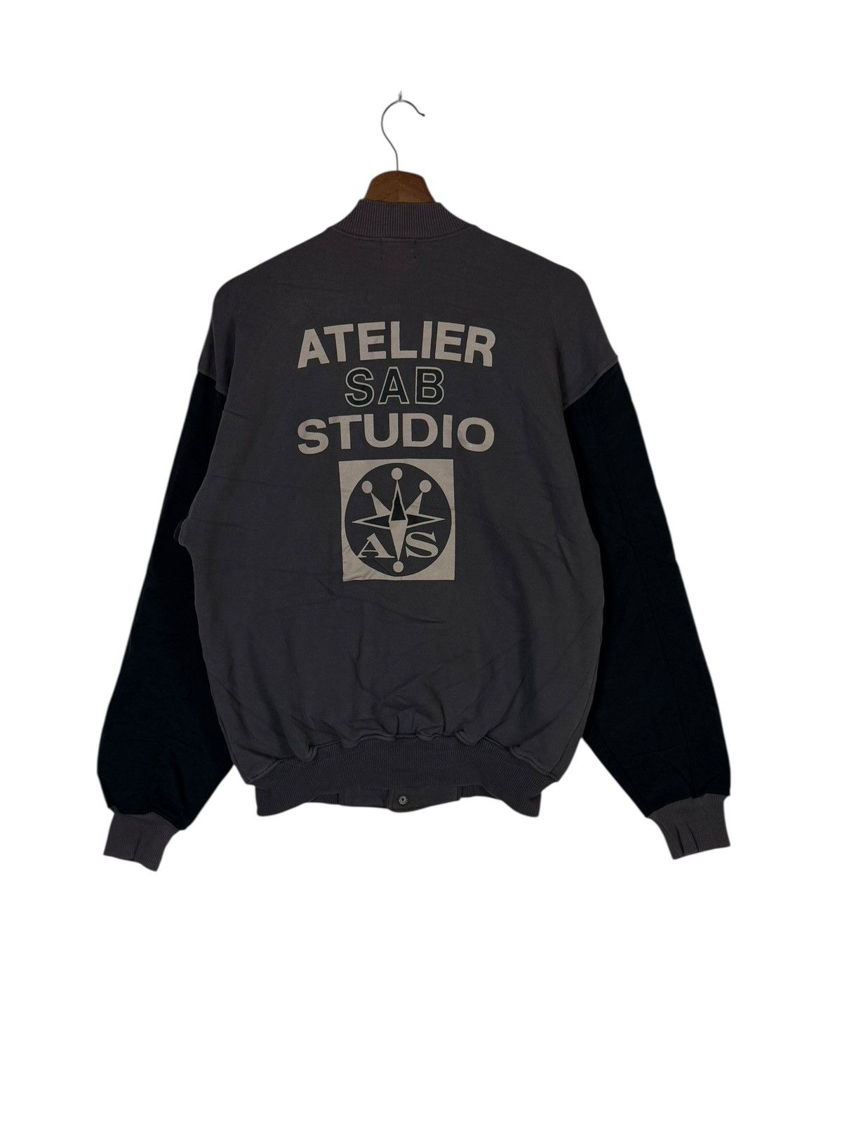Japanese Brand 90s Atelier Sab Studio For Man Varsity Jacket Size US L / EU 52-54 / 3 - 1 Thumbnail