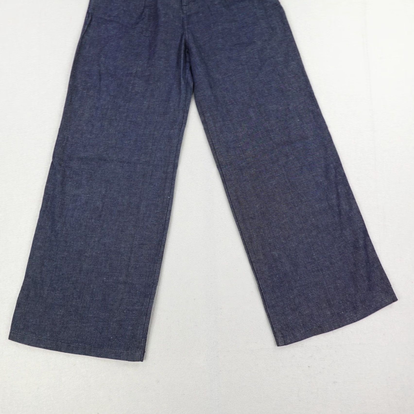 Levi's Levi's Womens 29 Blue Denim Felix The Cat Wide-Leg Baggy Pants Size 29" - 3 Thumbnail