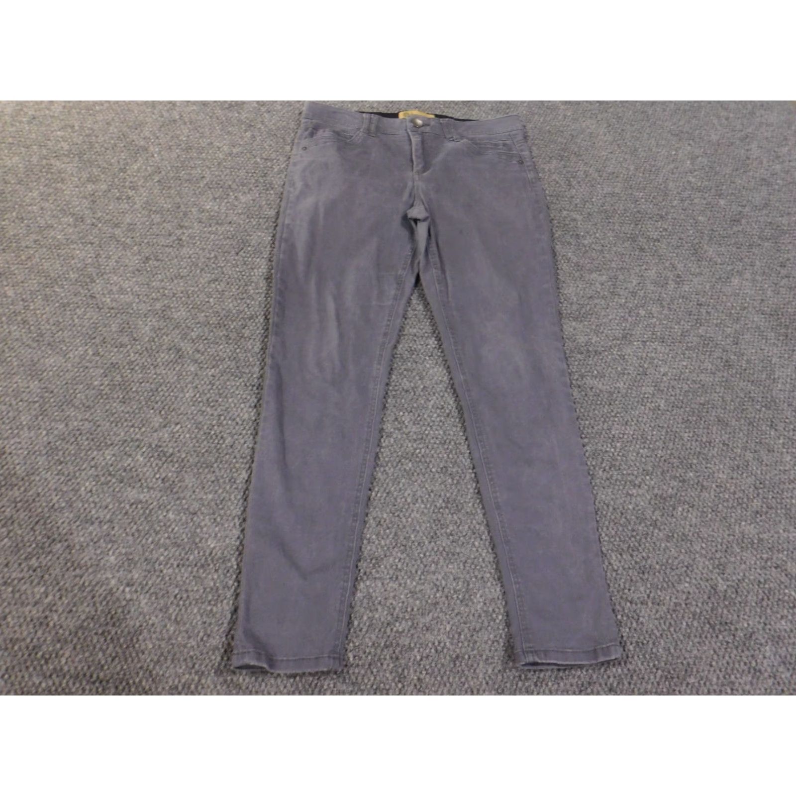 Vintage Democracy Jeans Women's Straight Jeans 8 Blue Cotton Denim Stretch Waist 31 in Inseam 28 in Zipper Regular Rise Mid Vintage No Size 24" / US 00 / IT 34 - 2 Thumbnail