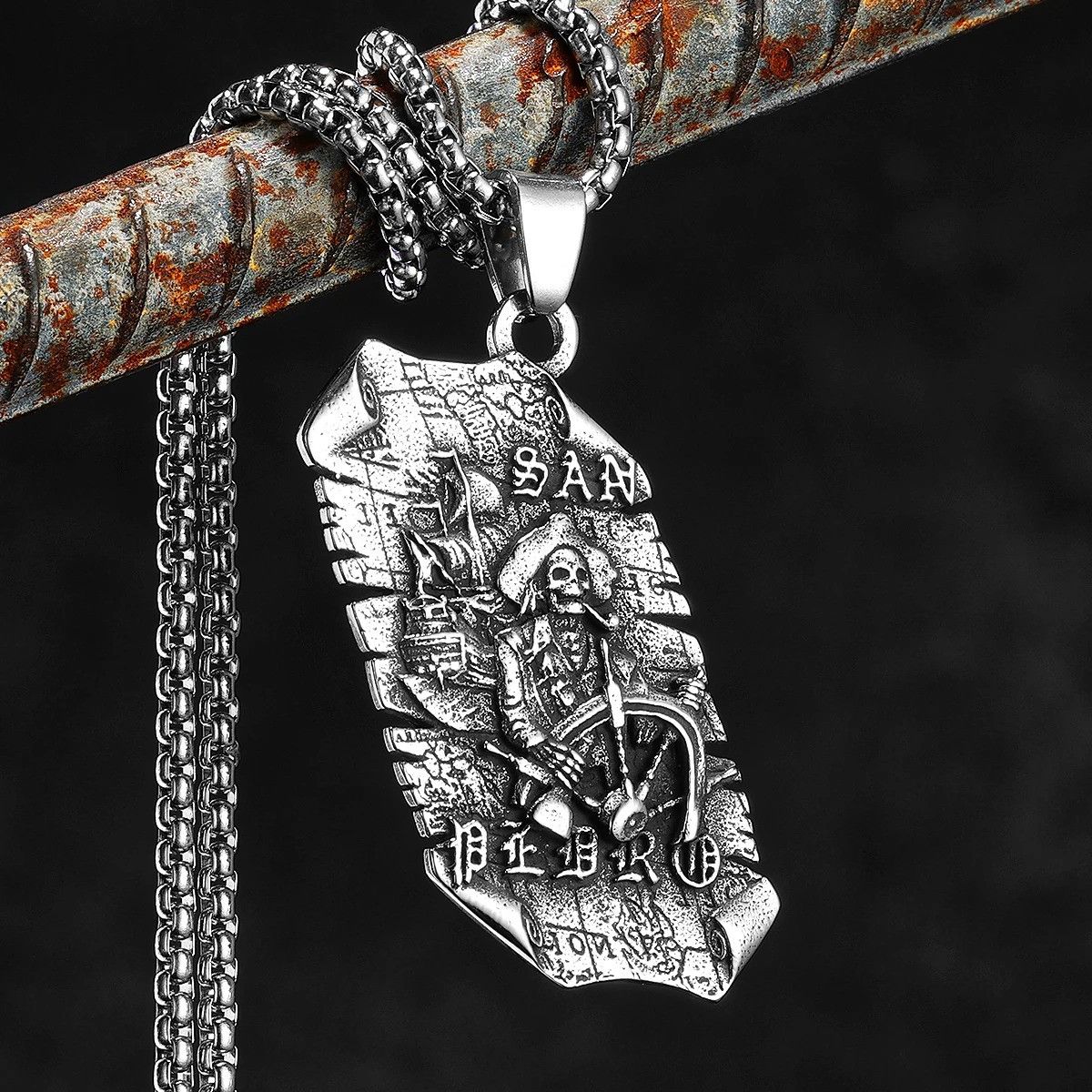 Other Pirate Captain Pendant Accessories Necklace Gifts Size ONE SIZE - 2 Thumbnail