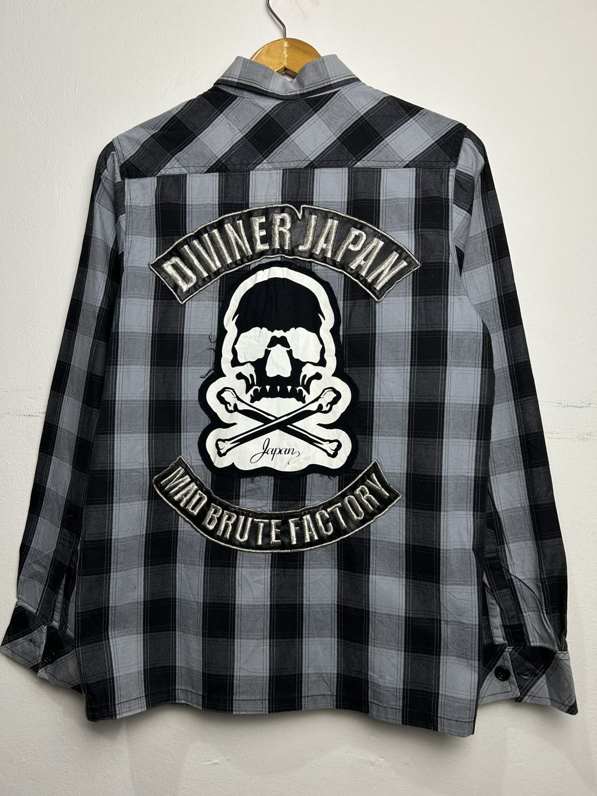 Japanese Brand RARE Diviner Japan Embroidery skull Size US M / EU 48-50 / 2 - 3 Thumbnail