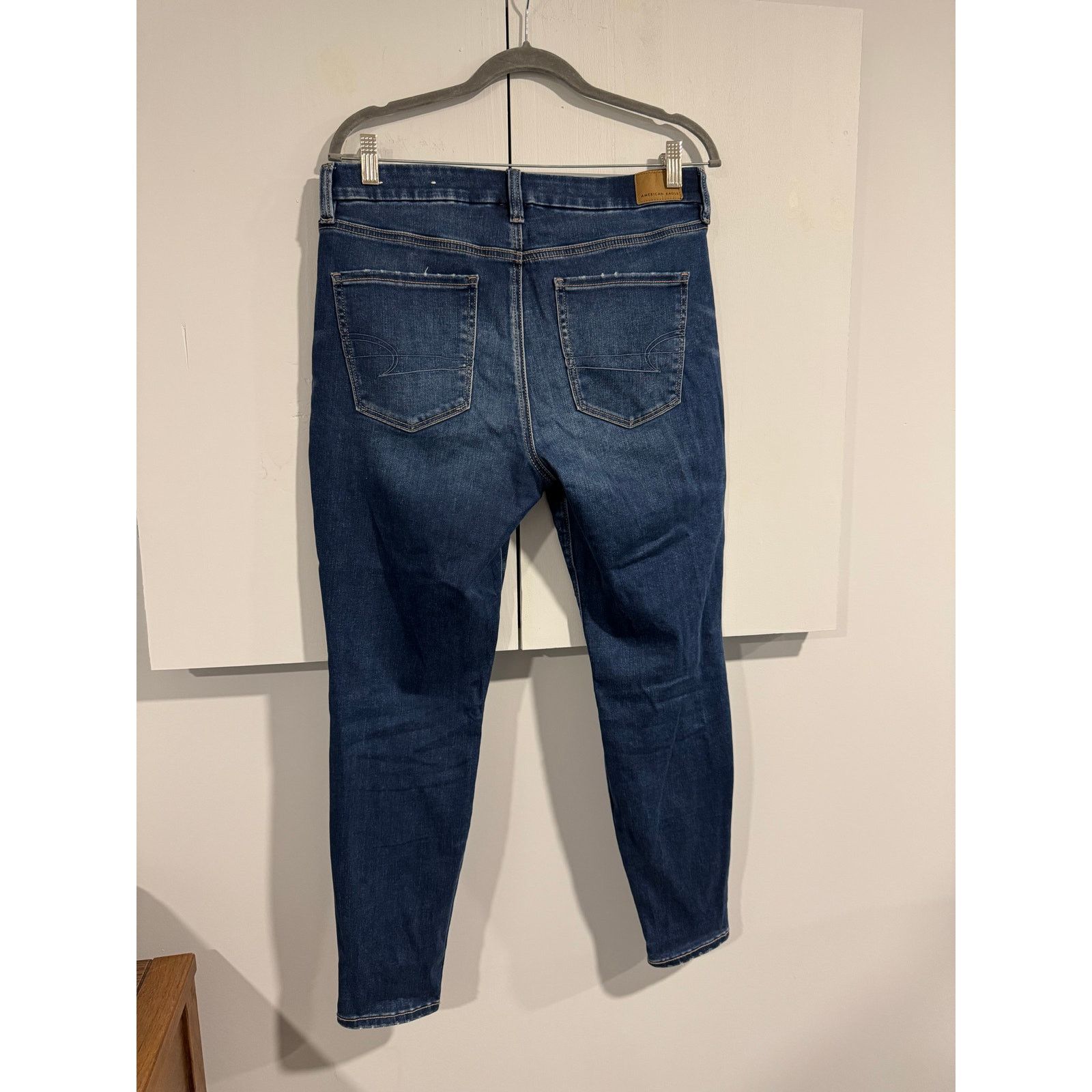 American Eagle Outfitters American Eagle Curvy High Rise Jeggings Size 12- wore 1x Size 30" / US 8 / IT 44 - 2 Thumbnail