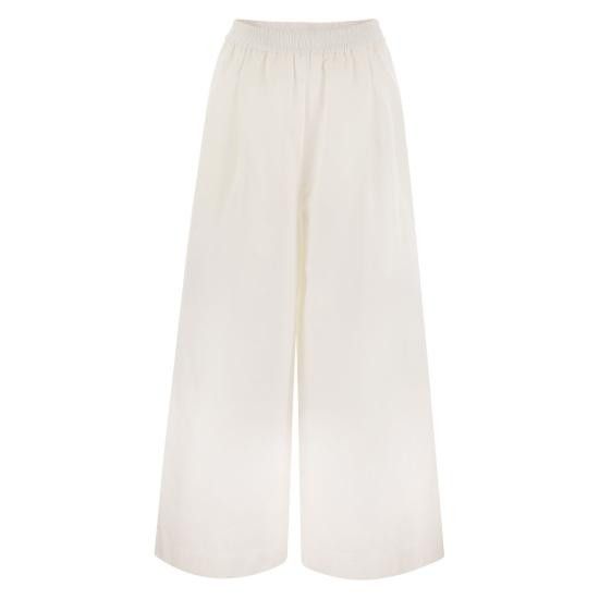 Fabiana Filippi FABIANA FILIPPI Women Straight Pants PAD275F386 WHITE Size 27" / US 4 / IT 40 - 1 Thumbnail
