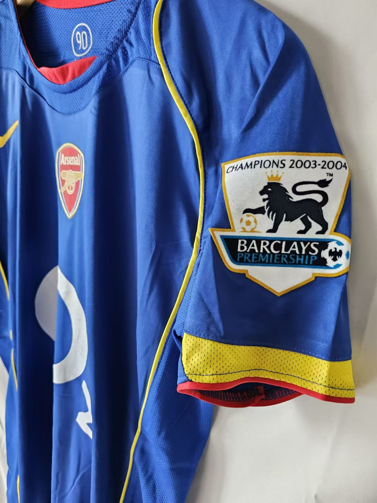 Other 2004 05 Arsenal #14 Thierry Henry Jersey Away Size US XXL / EU 58 / 5 - 4 Thumbnail