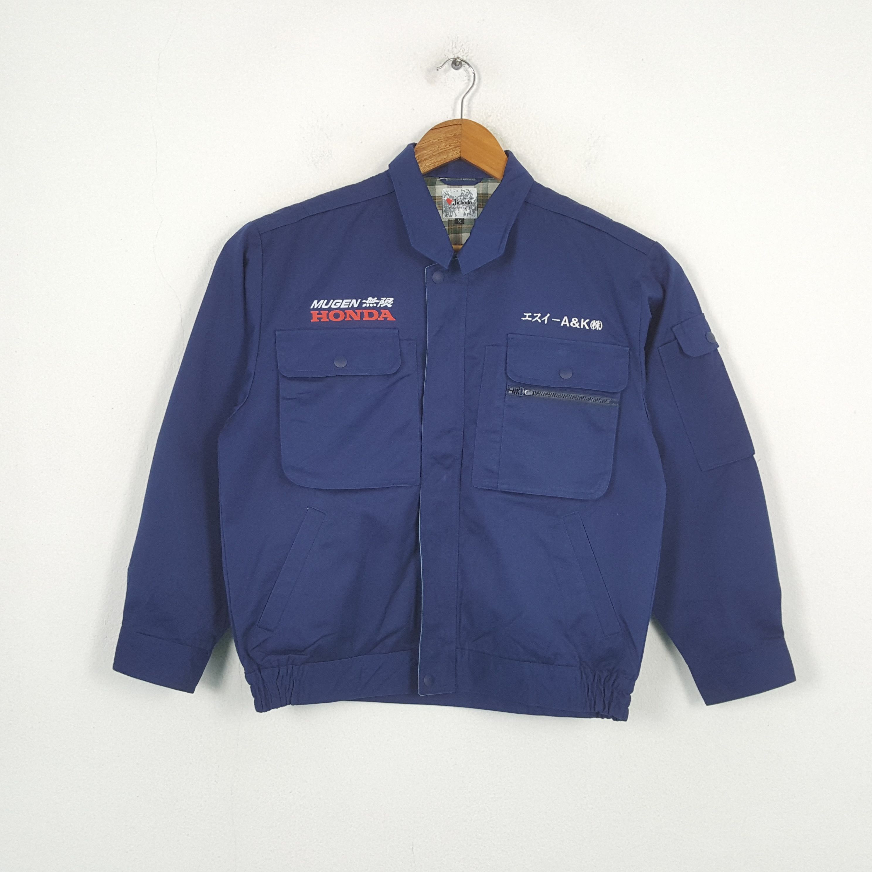 Japanese Brand × Vintage Vintage MUGEN HONDA Japan Racing Custom Jacket C284N13 Size US M / EU 48-50 / 2 - 3 Thumbnail