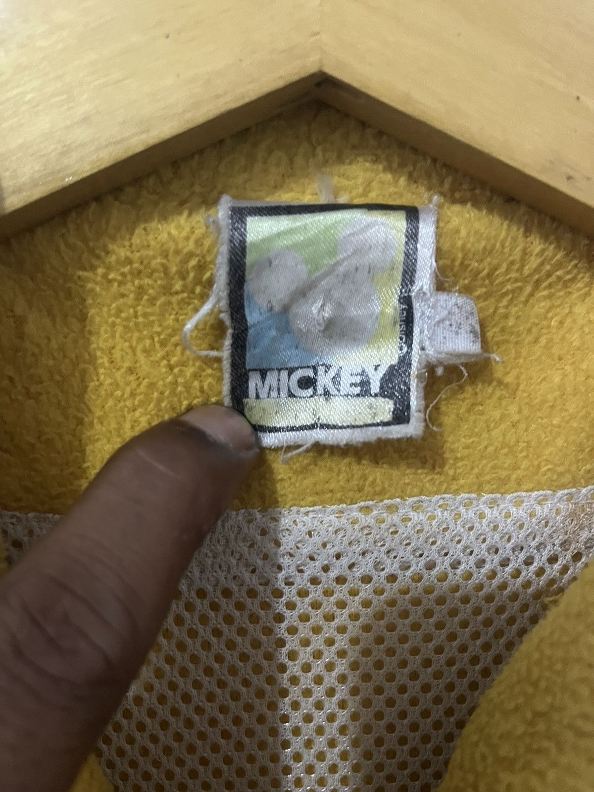 Disney Rare Mickey Mouse Disney Fleece Full Zip Jacket Mesh Lined Size US M / EU 48-50 / 2 - 10 Thumbnail