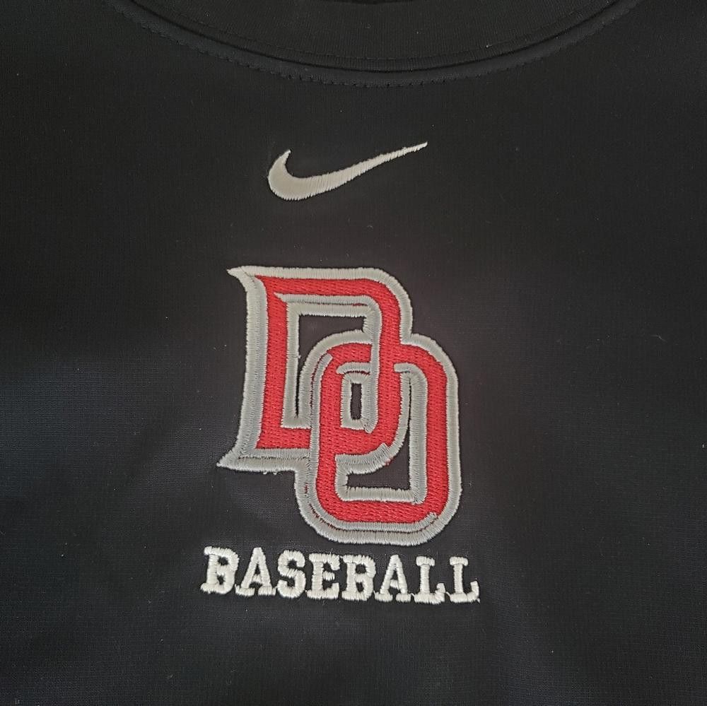 Nike Black Nike Baseball Sweatshirt Long Sleeve Size US L / EU 52-54 / 3 - 4 Thumbnail