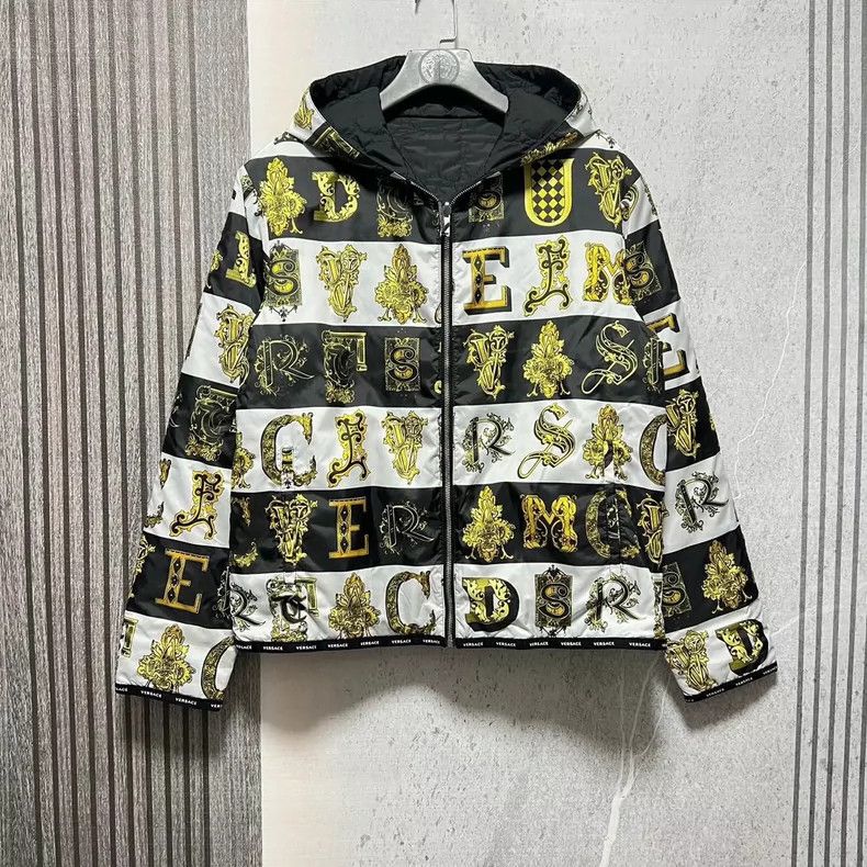 Versace Versace Reversible men's cotton garment Size US XXL / EU 58 / 5 - 2 Thumbnail