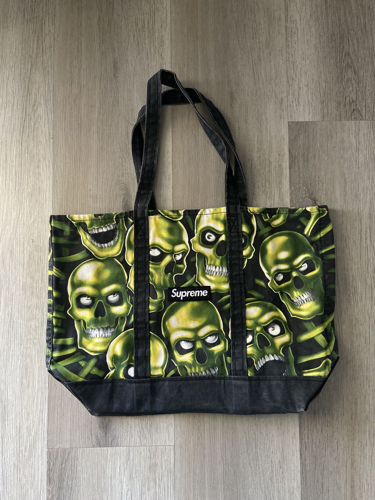 Supreme Skull Tote Bag | Grailed
