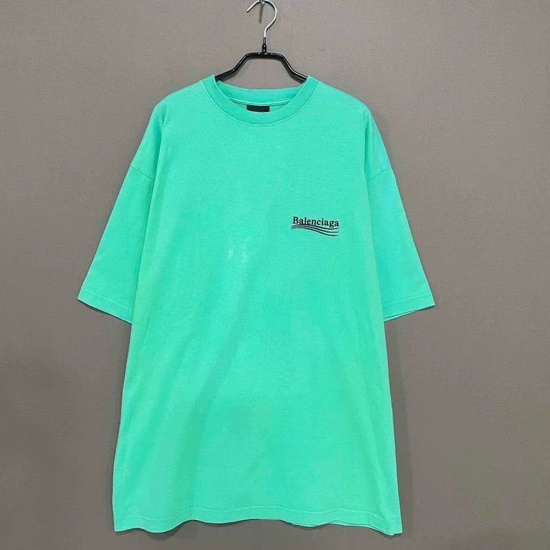 Balenciaga Balenciaga Mint Coke Short Sleeve Size US M / EU 48-50 / 2 - 1 Thumbnail