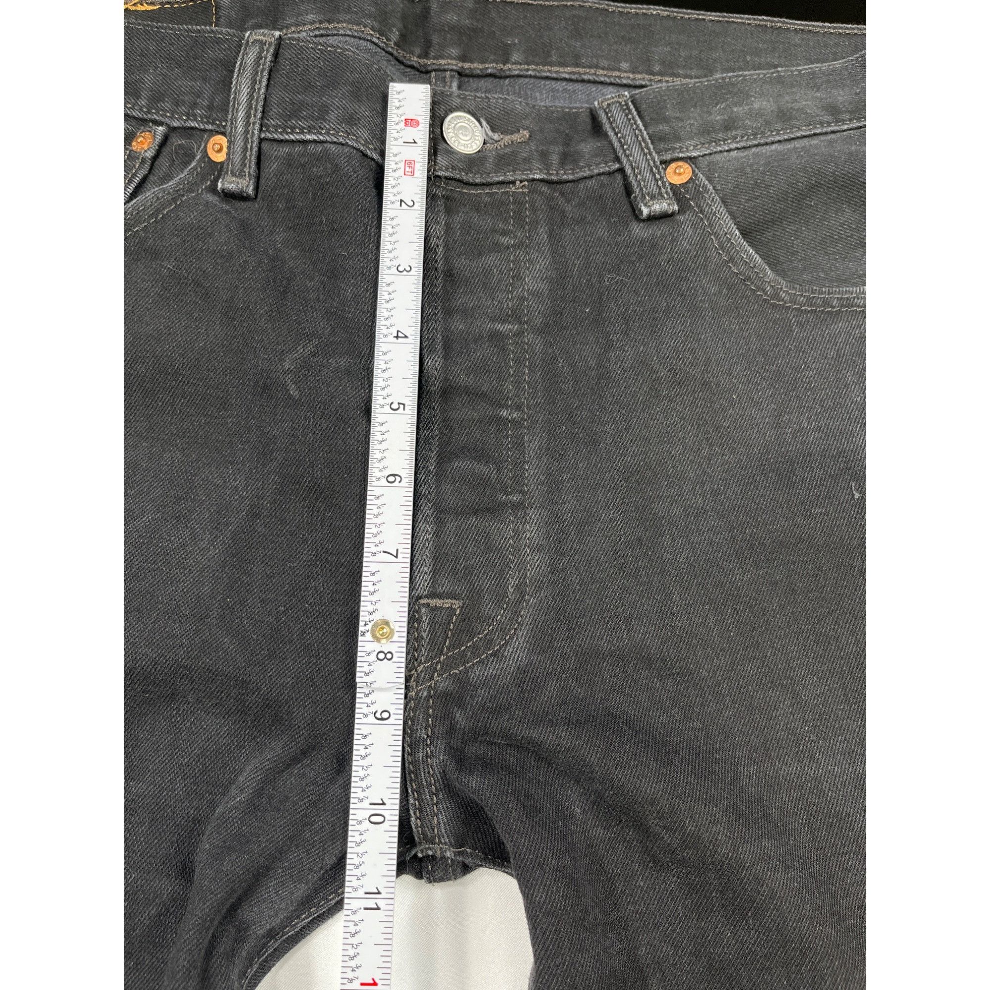 Levi's Levi's 501 Men's Black Jeans/Straight Leg 34x32 SKU 4103 Size US 34 / EU 50 - 14 Thumbnail