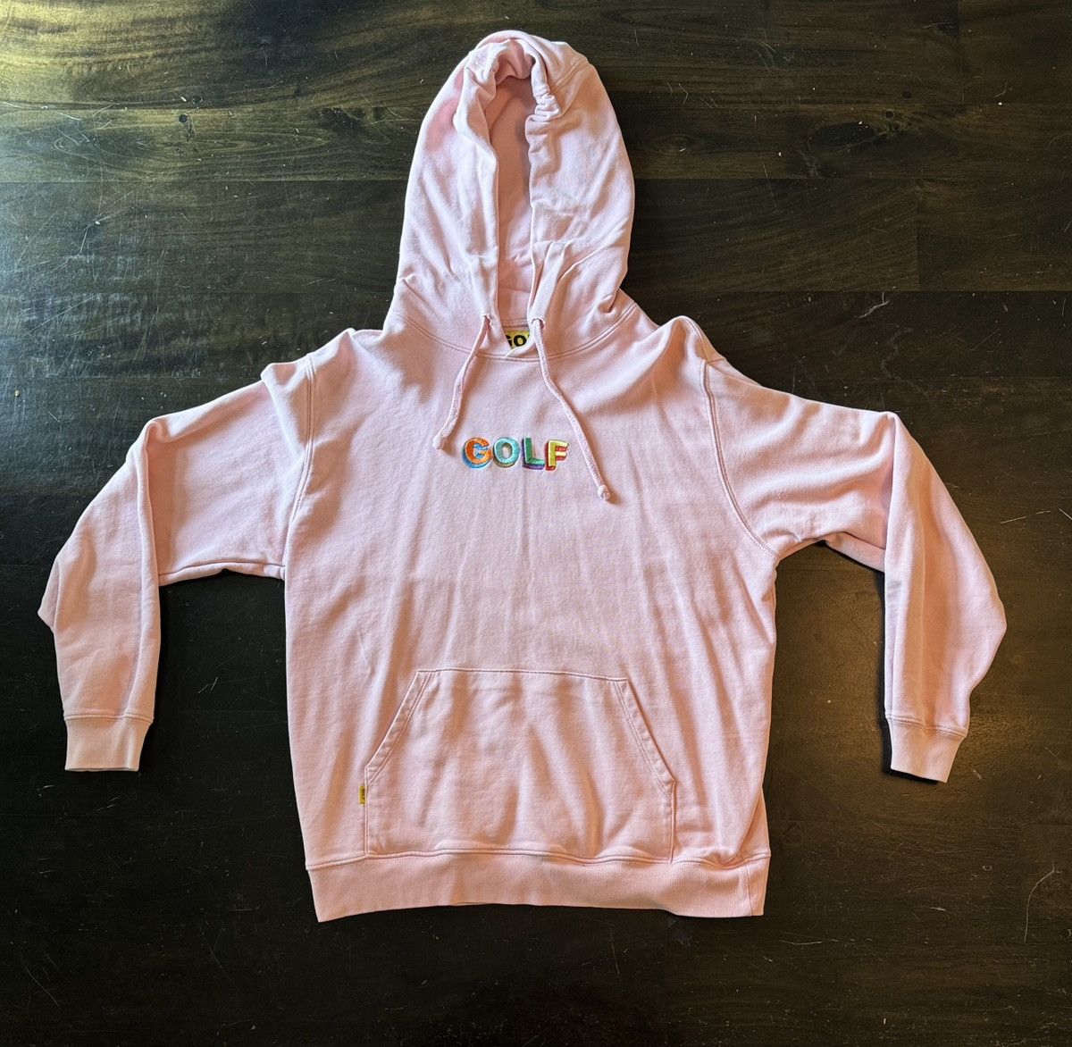 Golf wang Tyler the creator multicolor logo pullover hoodie size 2024 L