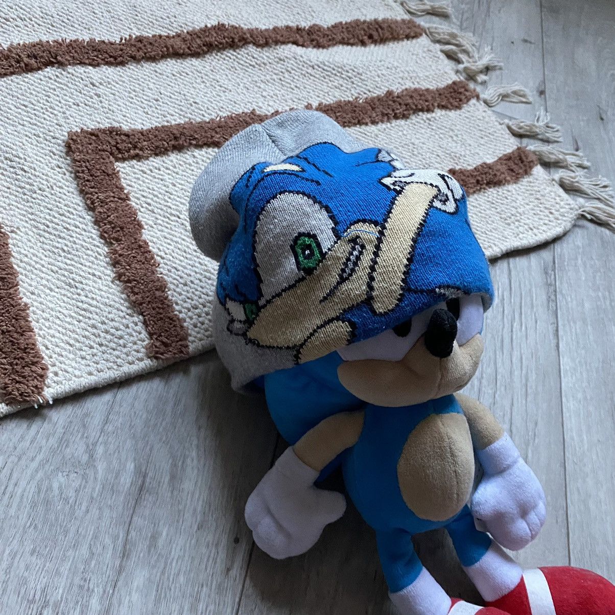 Japanese Brand AMAZING SONIC X Y2K ANIME BEANIE HAT Size ONE SIZE - 3 Thumbnail
