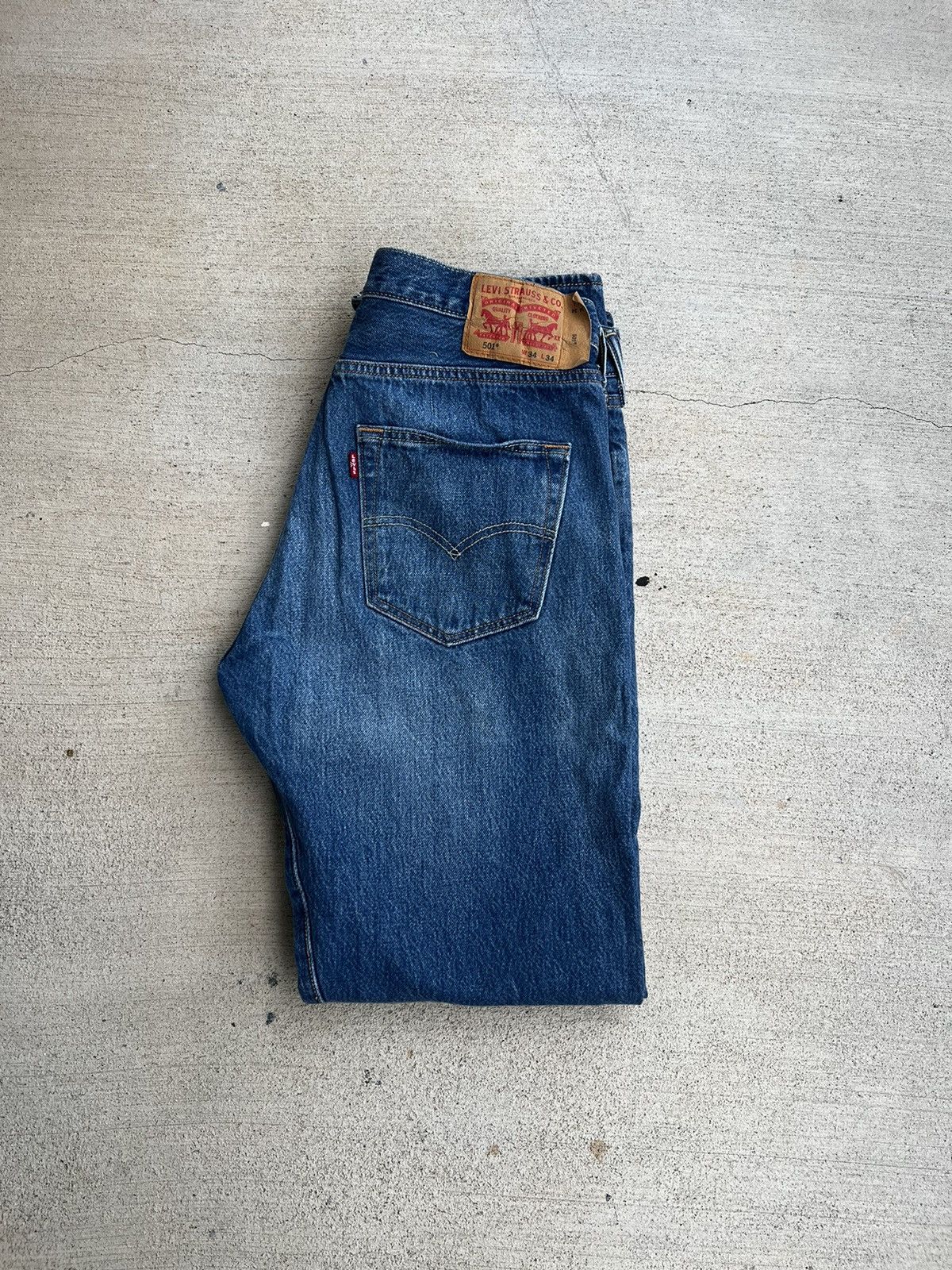 Levi's Levi’s 501 Denim Jeans Size US 34 / EU 50 - 1 Thumbnail