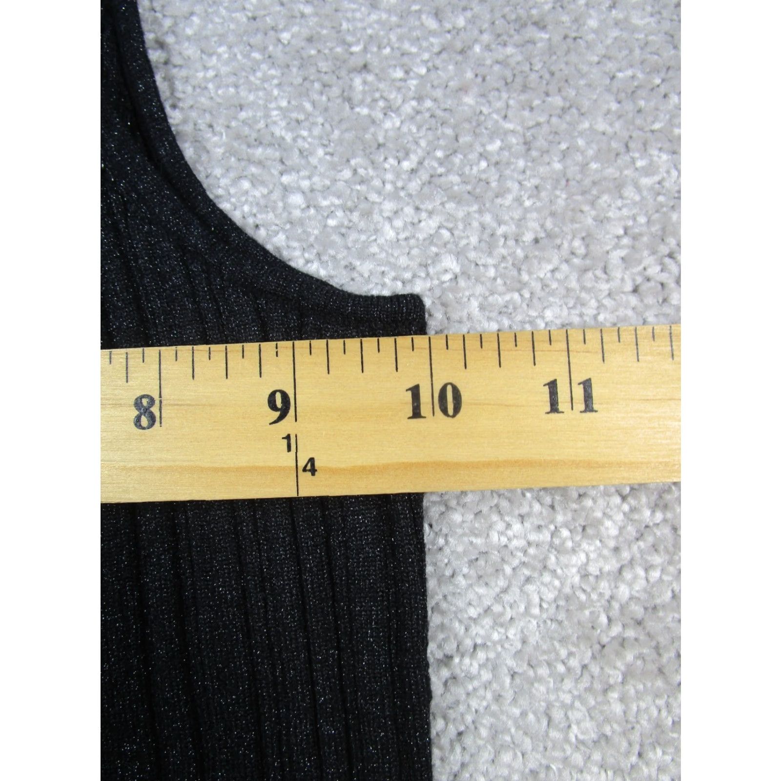Madewell VINTAGE Madewell Tank Top Womens XS Black Ribbed Pullover Size XS / US 0-2 / IT 36-38 - 6 Thumbnail