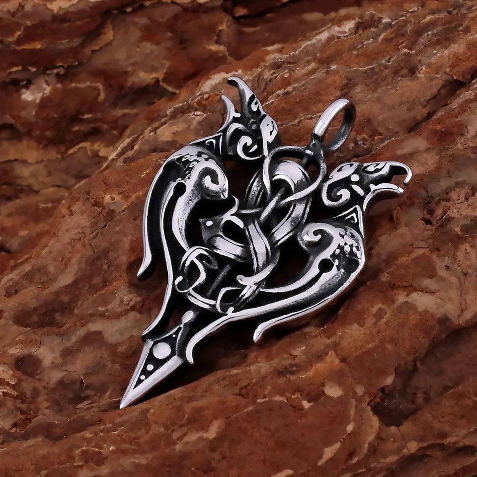 Jewelry Handmade Raven Spear Necklace Size ONE SIZE - 3 Thumbnail
