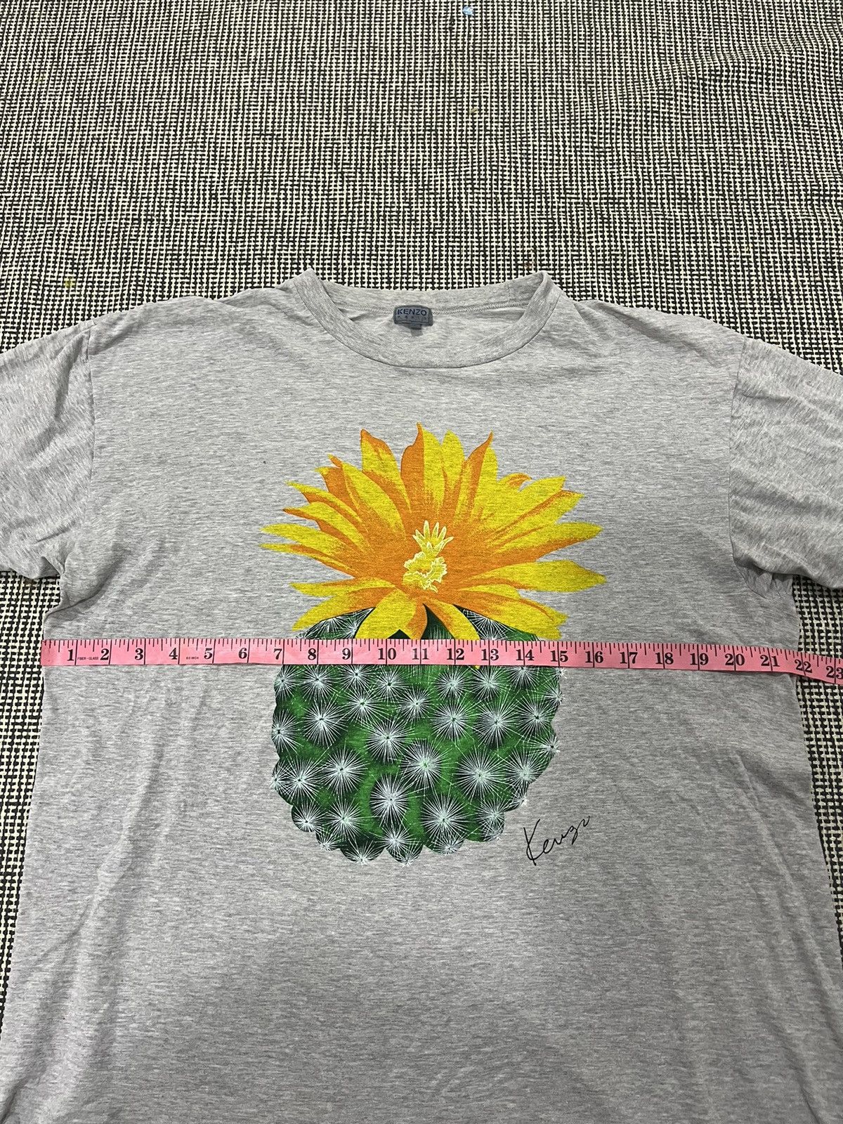 Kenzo Kenzo Boke Flower T Shirt Size US L / EU 52-54 / 3 - 3 Thumbnail