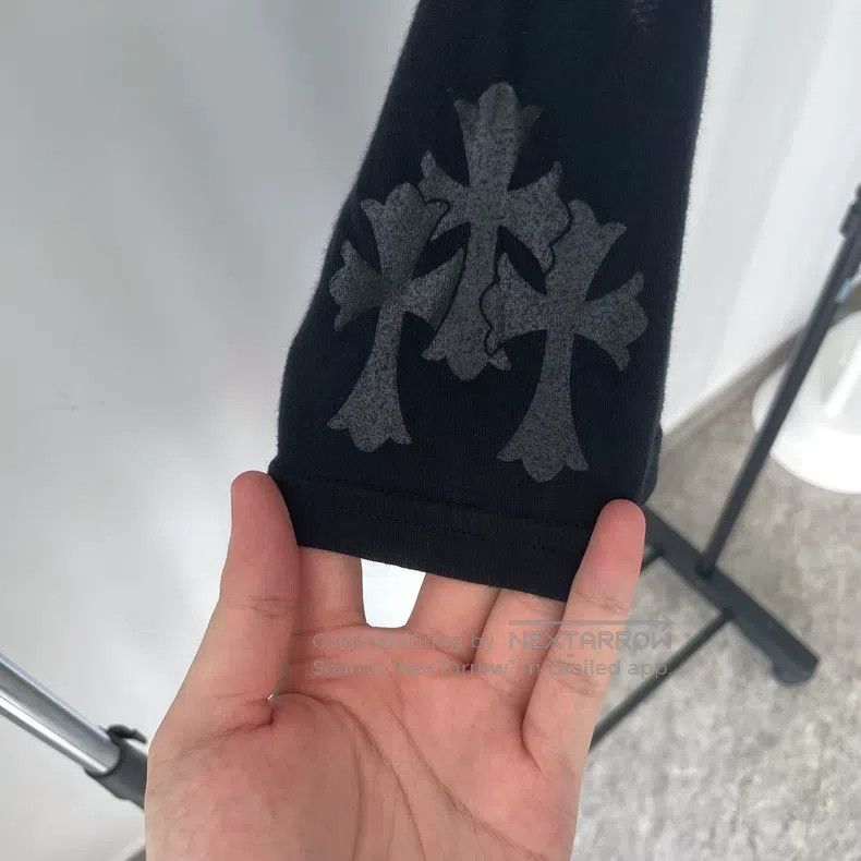 Chrome Hearts CHROME HEARTS Size S Black full printed cross stripes three Size US S / EU 44-46 / 1 - 4 Thumbnail