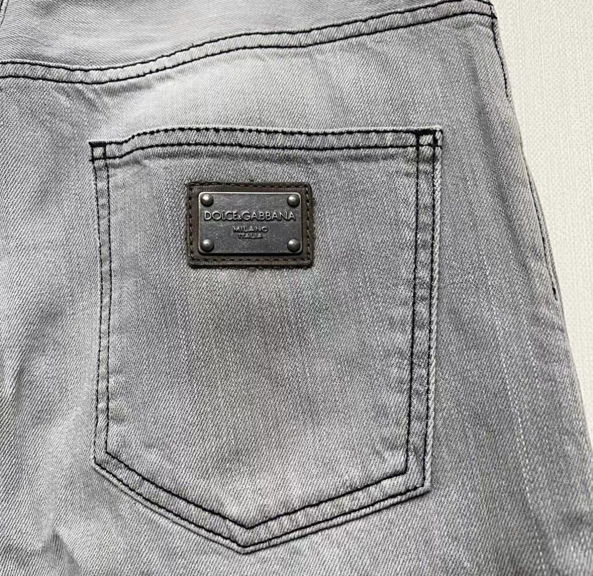 Dolce & Gabbana Dolce & Gabbana Light Washed Jeans J42 Size US 28 / EU 44 - 5 Thumbnail
