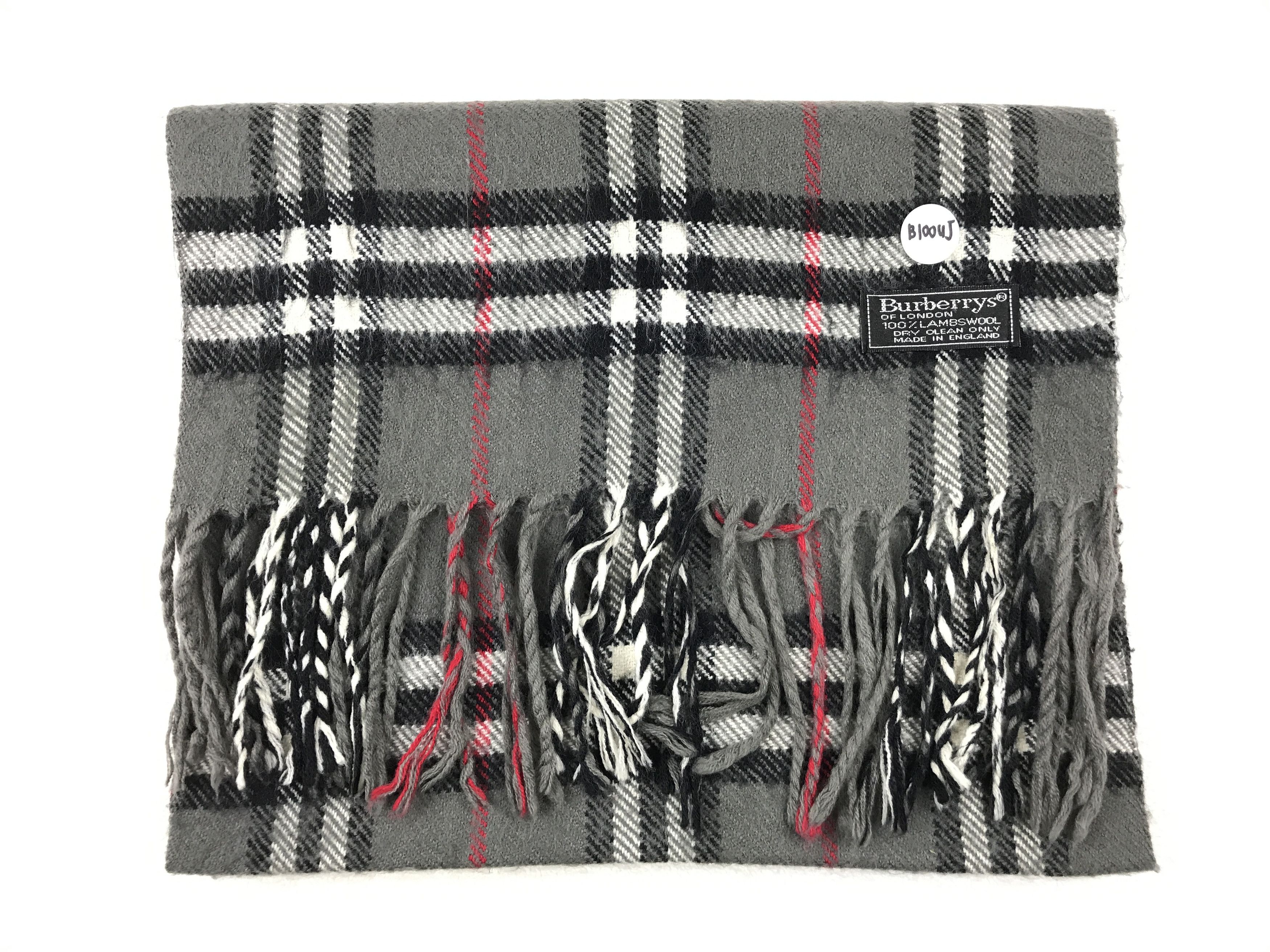 Burberry Vintage Burberry Scarf Muffler Wool Cashmere Novacheck Size ONE SIZE - 2 Thumbnail